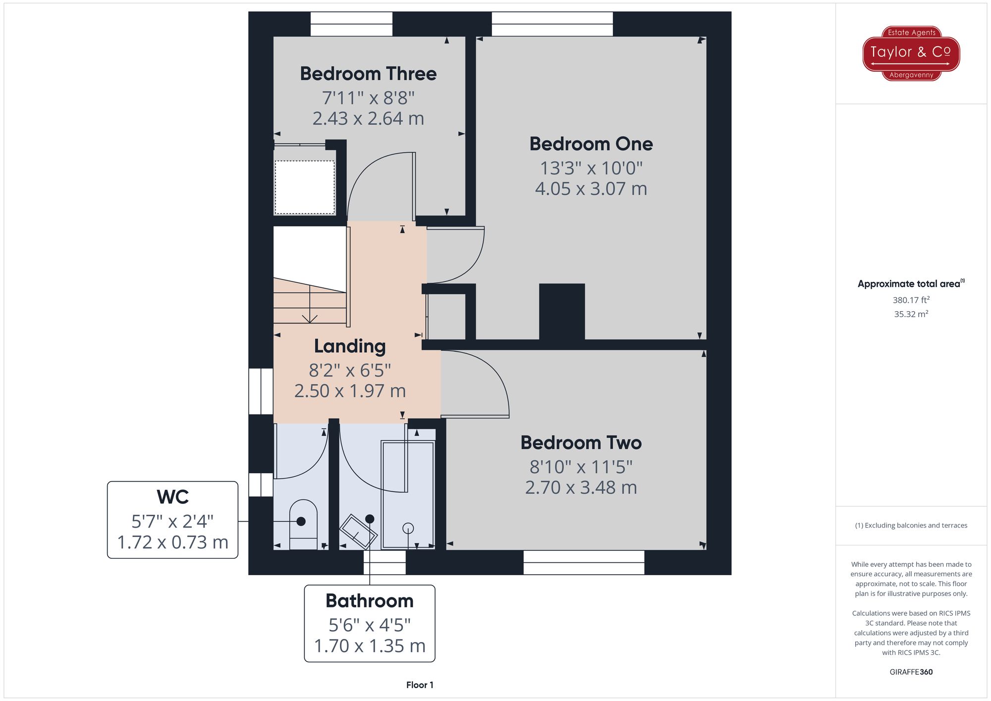 Floorplans For Old Barn Way, Abergavenny, NP7