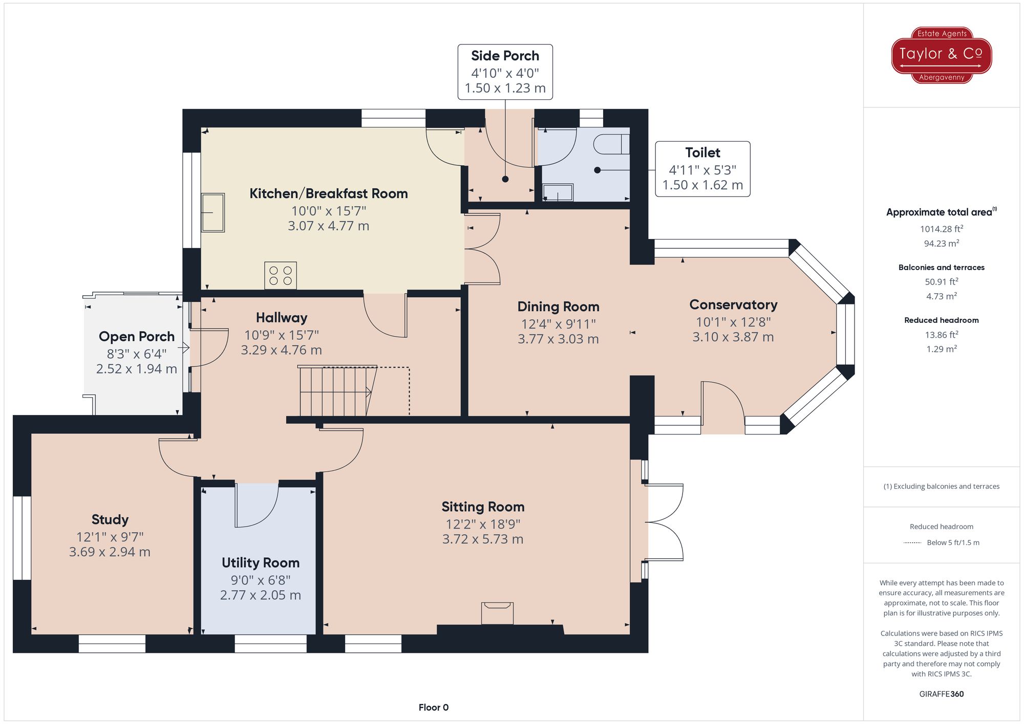 Floorplans For Queen Square, Ebbw Vale, NP23