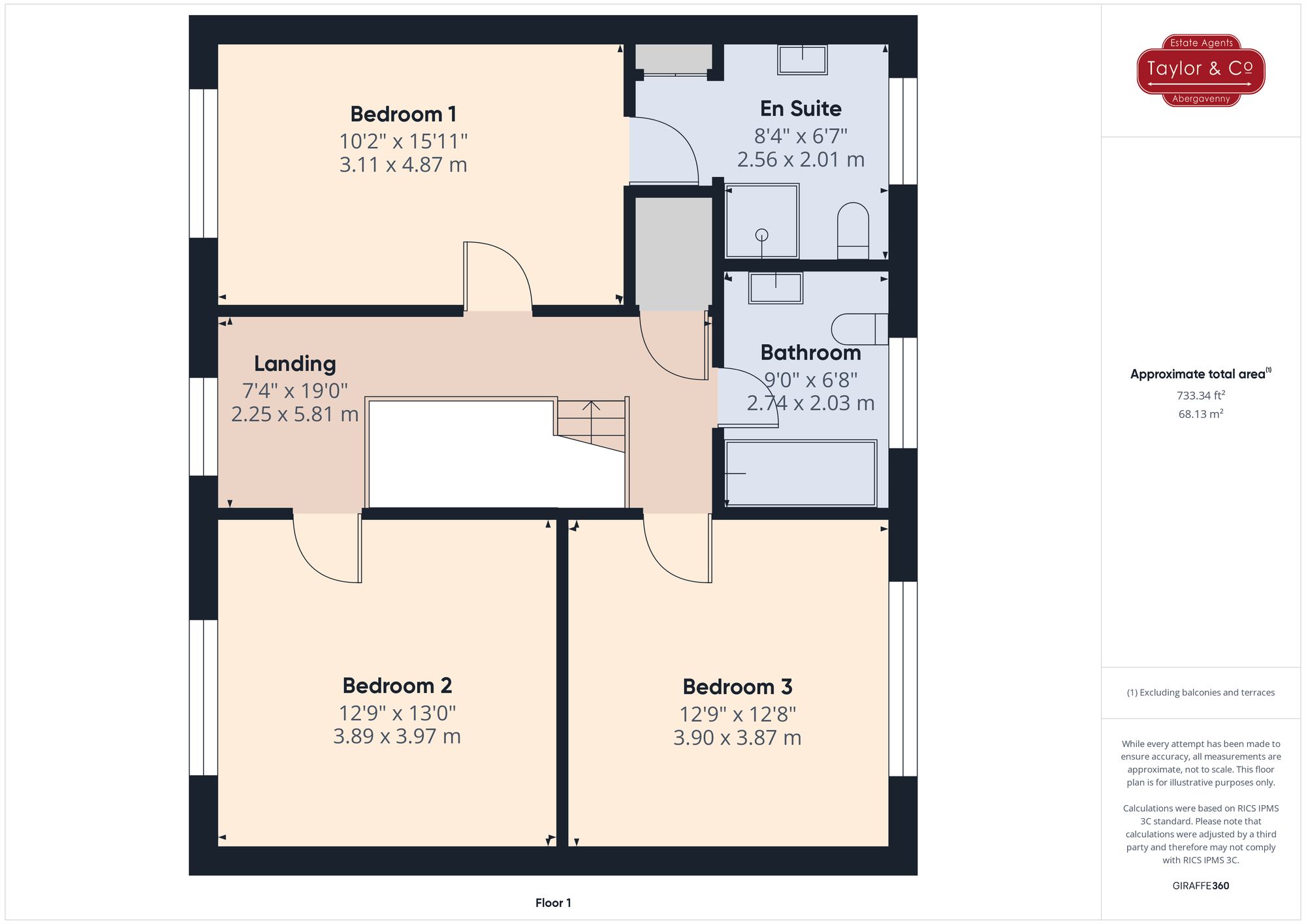 Floorplans For Queen Square, Ebbw Vale, NP23