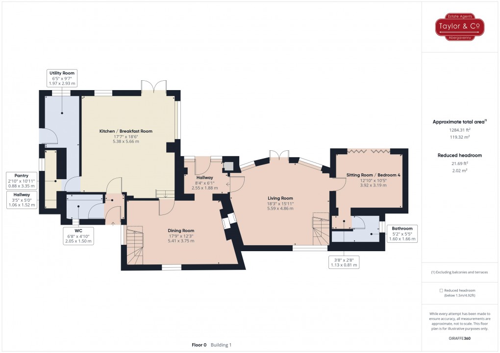 Floorplan for Llanbedr, Crickhowell