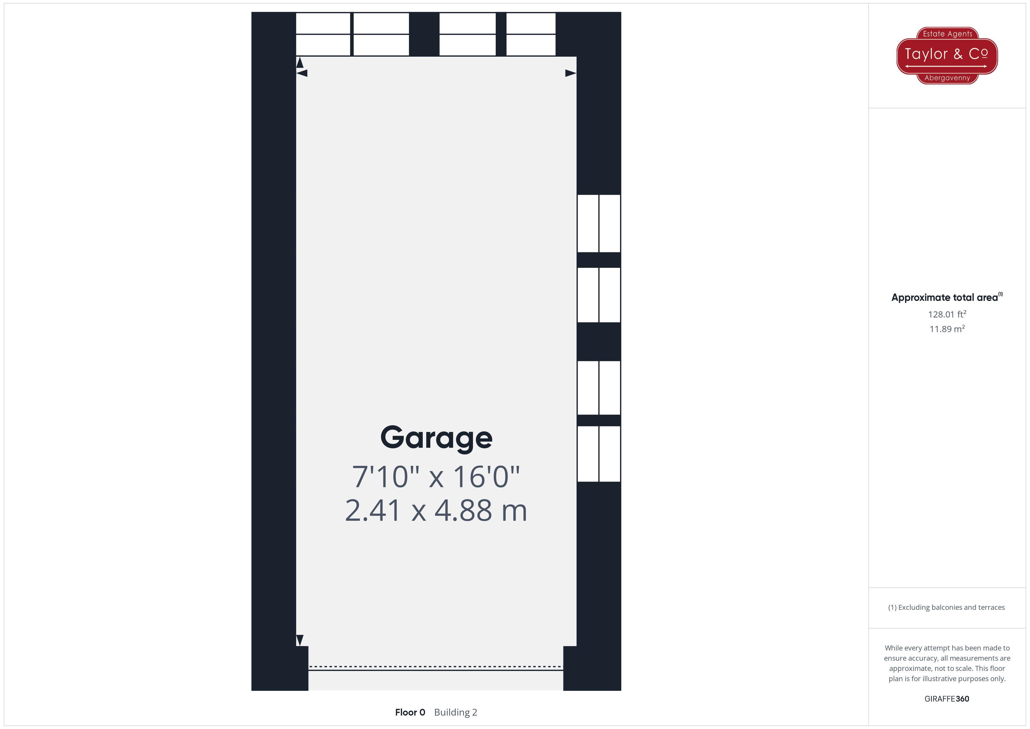 Floorplans For Monk Street, Abergavenny