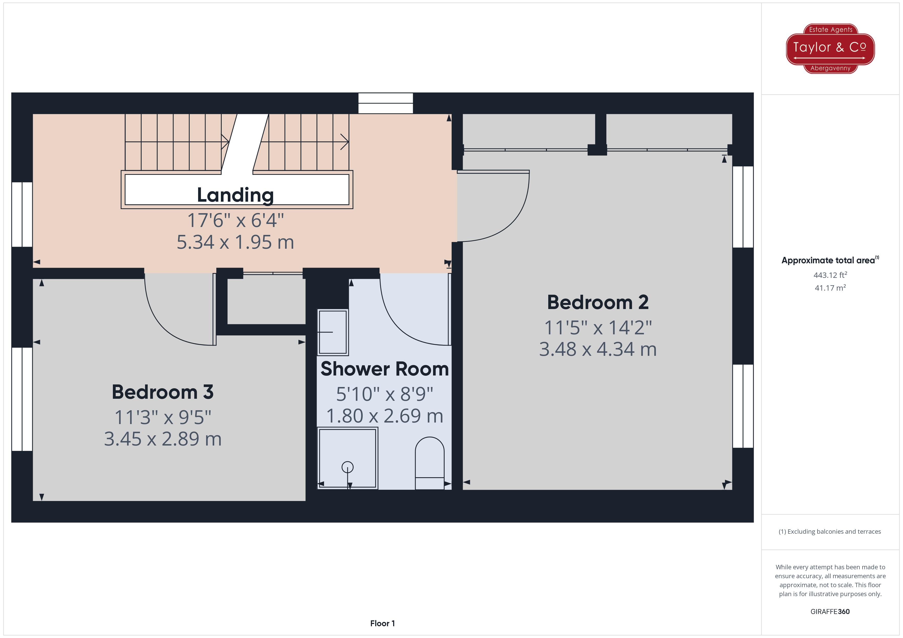 Floorplans For Lower Monk Street, Abergavenny