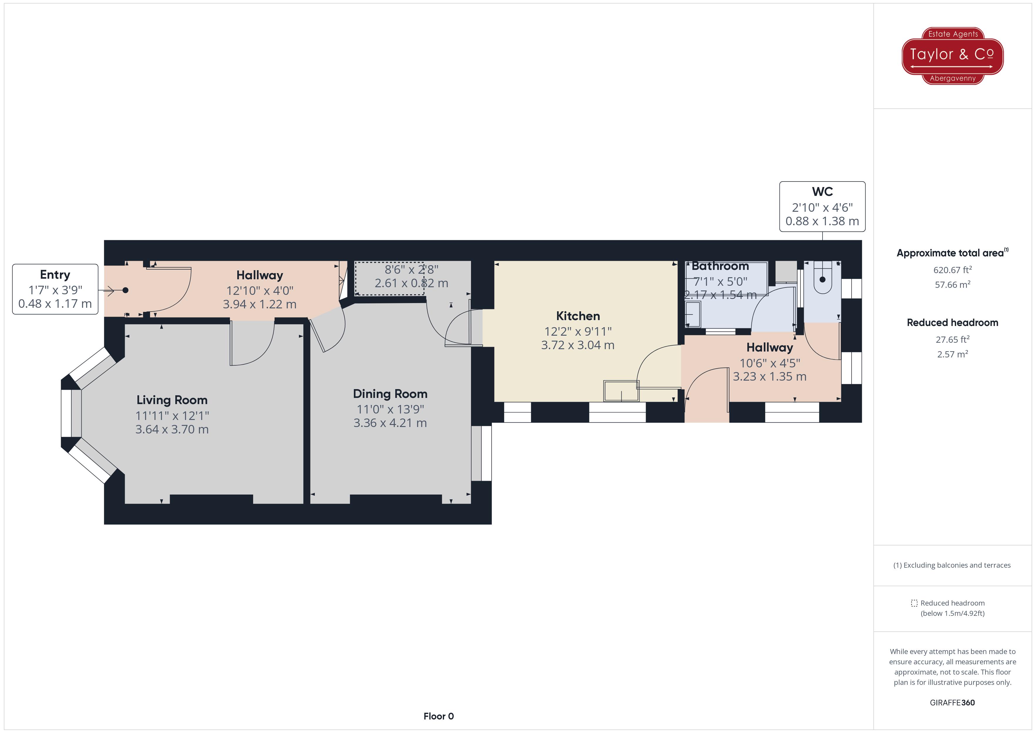 Floorplans For North Street, Abergavenny