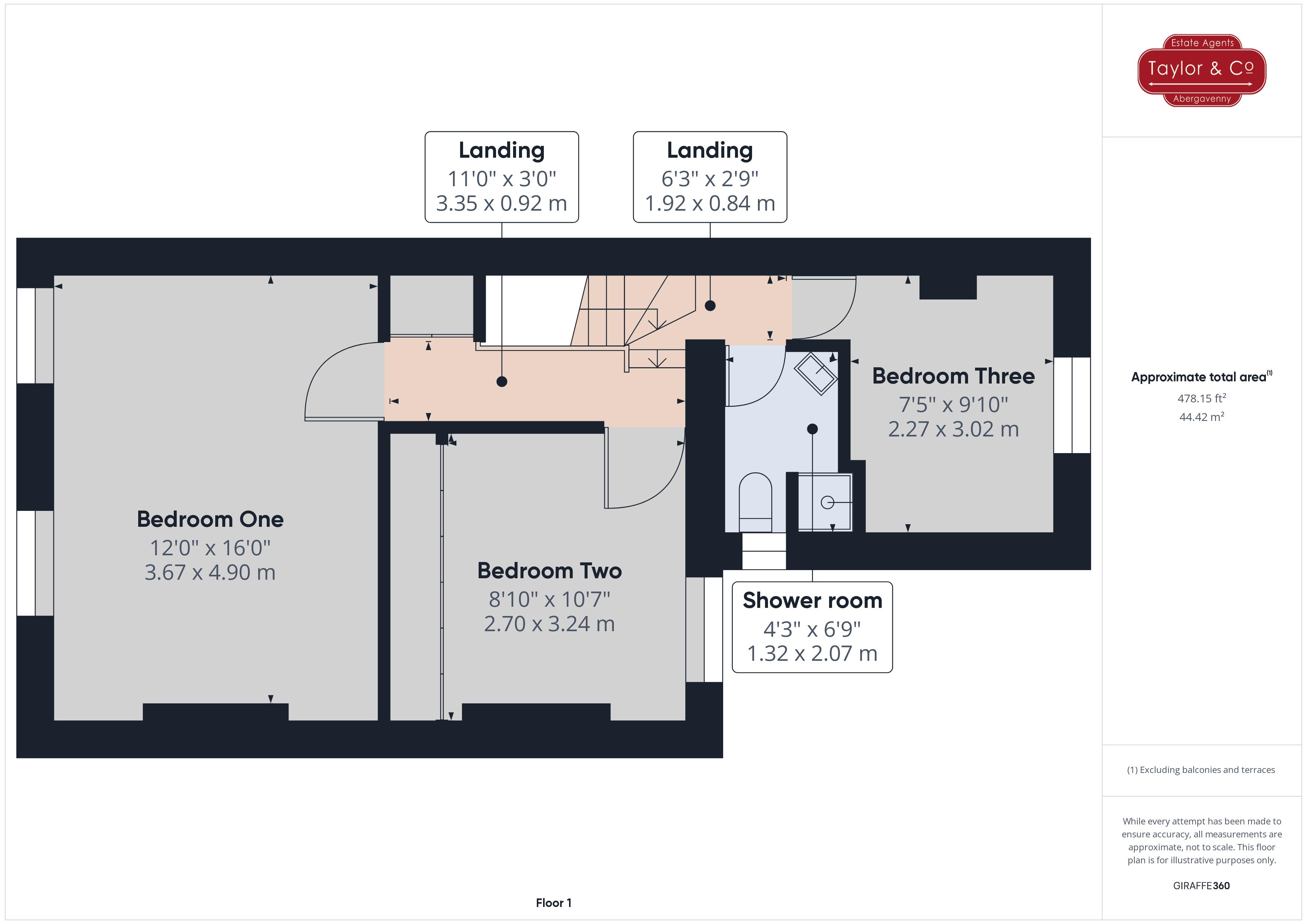 Floorplans For North Street, Abergavenny