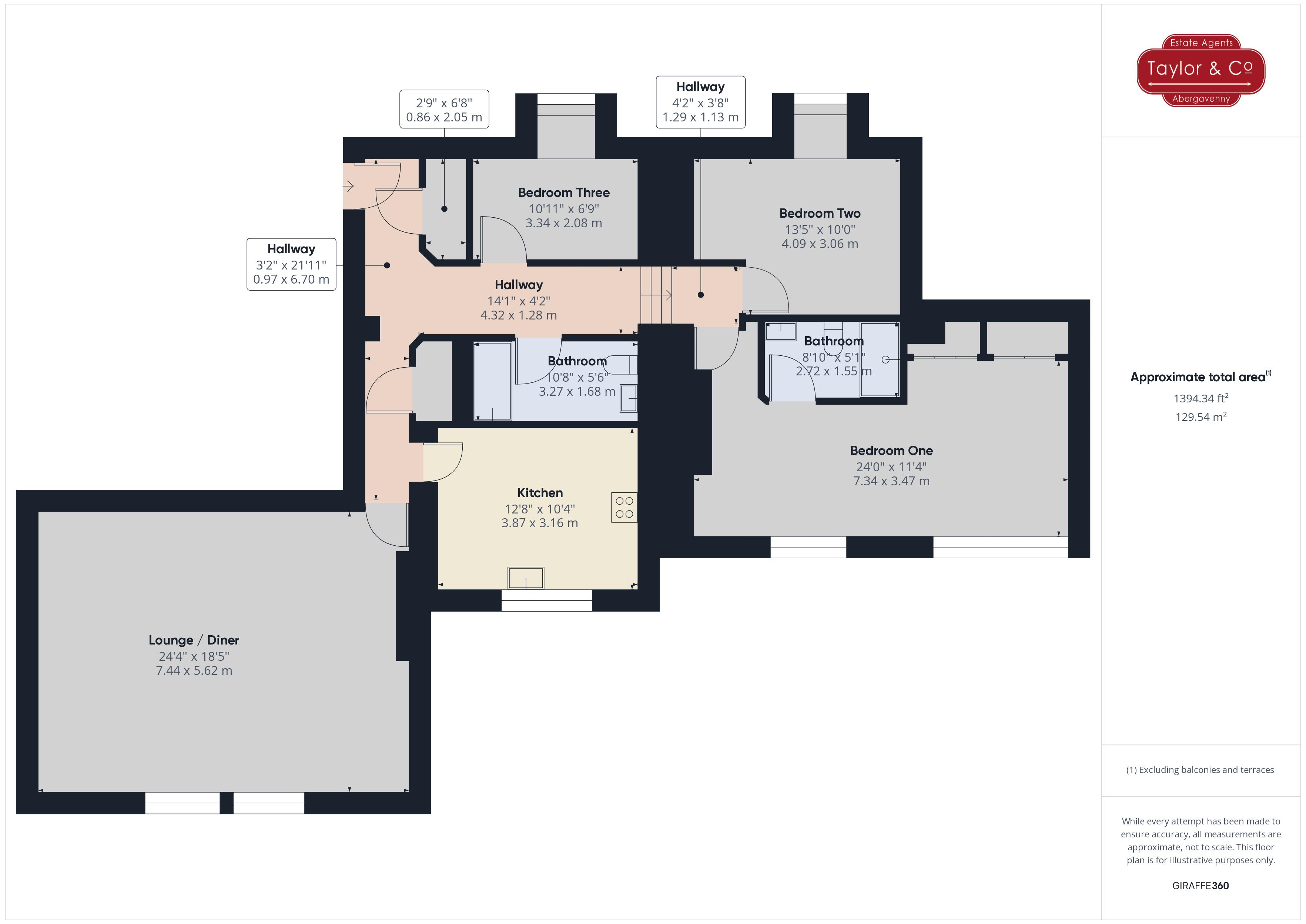 Floorplans For Sarno Square, Abergavenny