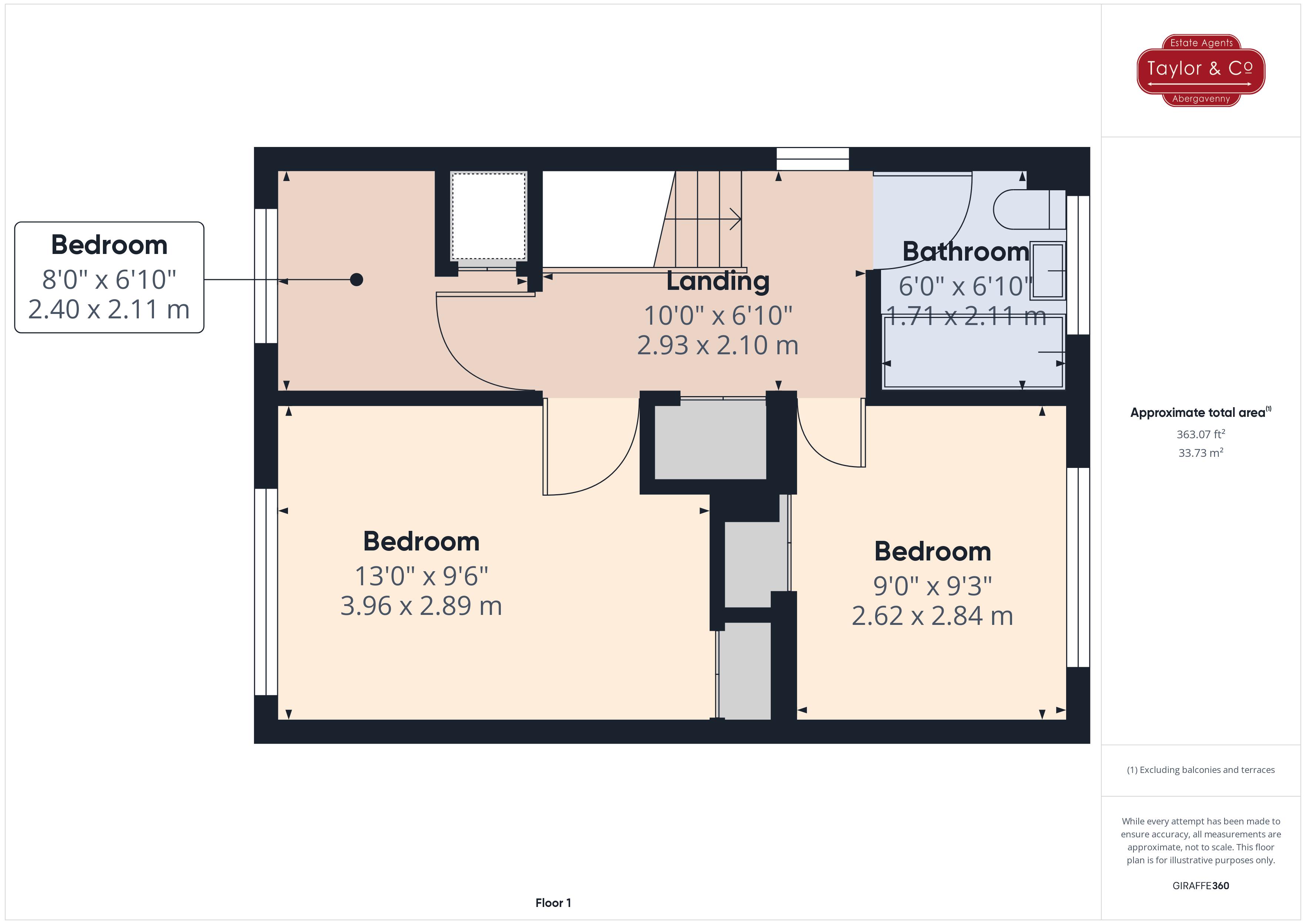 Floorplans For Croesonen Parc, Abergavenny