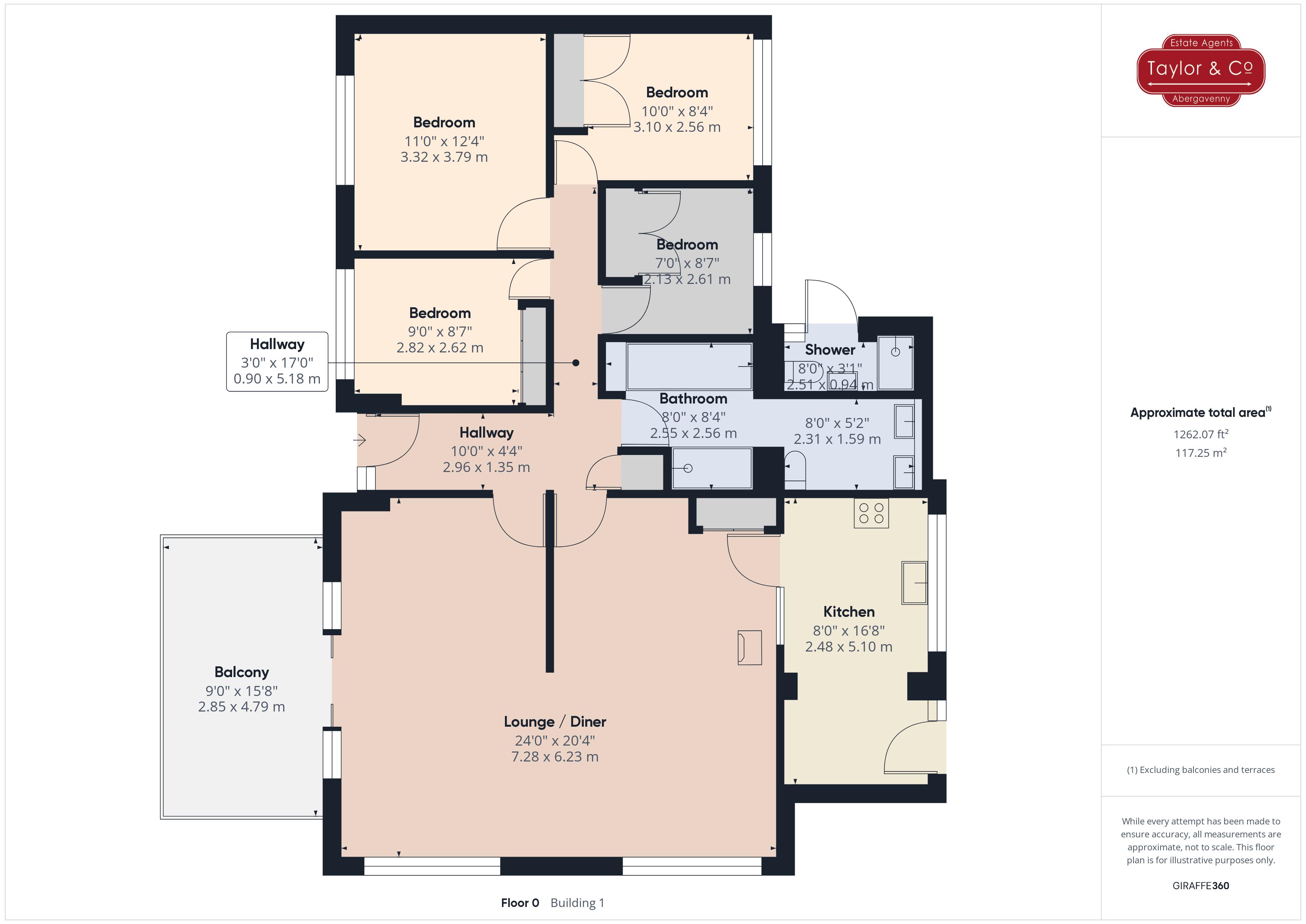 Floorplans For Darren View, Crickhowell