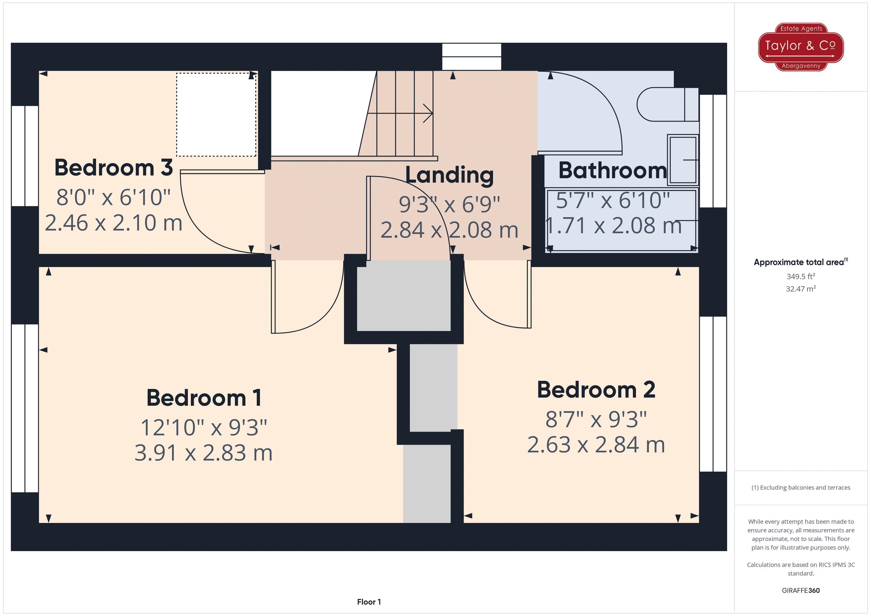 Floorplans For Croesonen Parc, Abergavenny