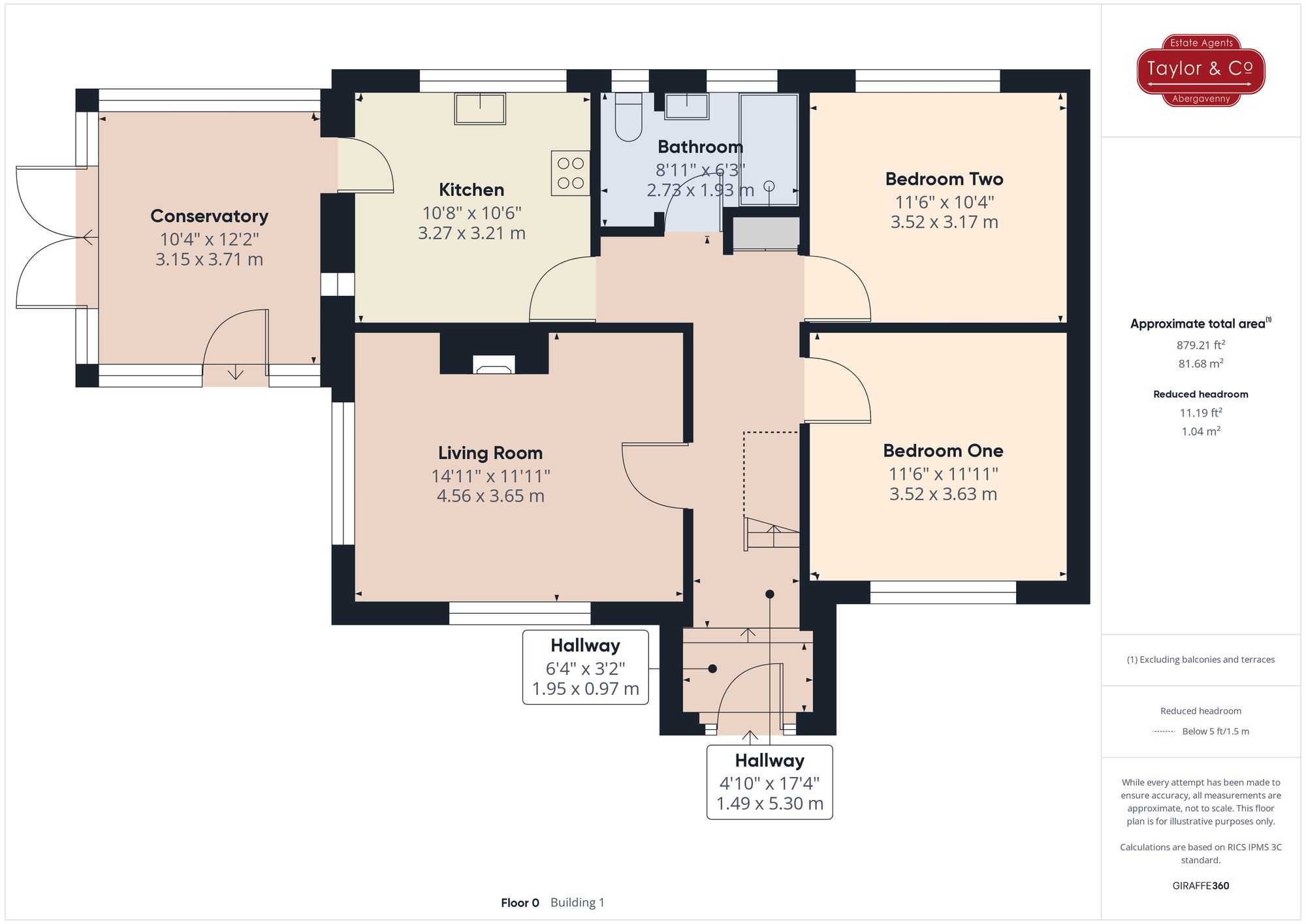 Floorplans For Merthyr Road, Llanfoist, NP7