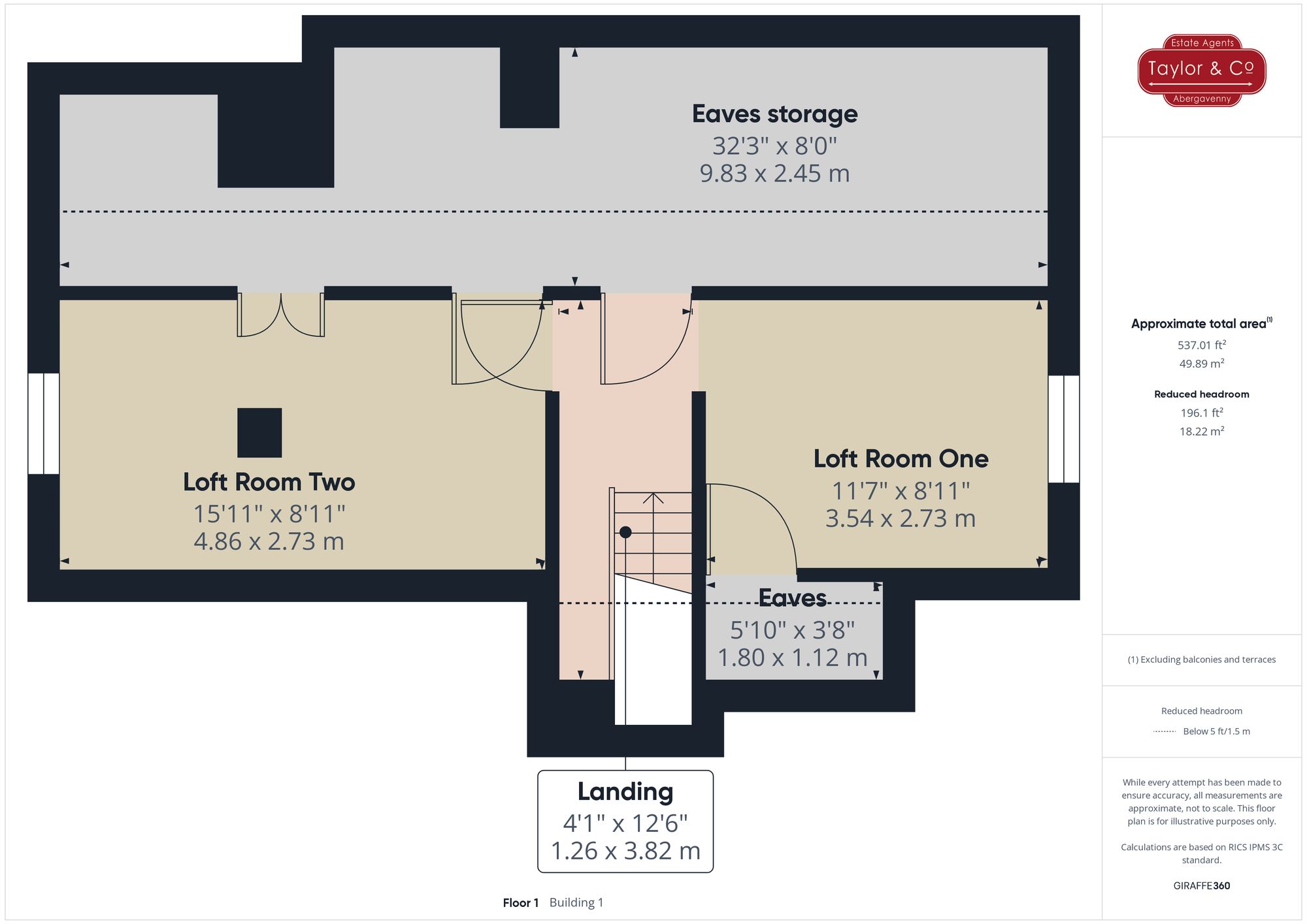 Floorplans For Merthyr Road, Llanfoist, NP7