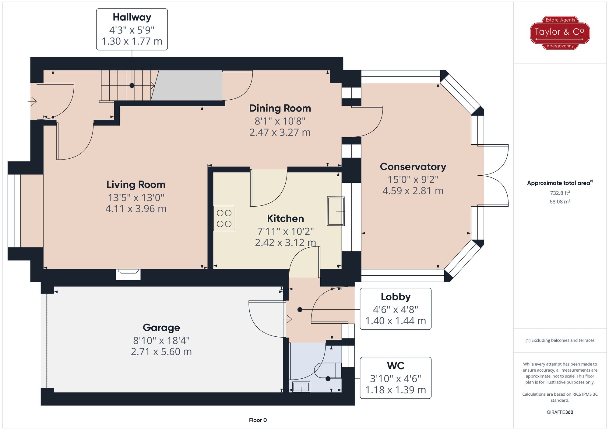 Floorplans For Croesonen Parc, Abergavenny, NP7