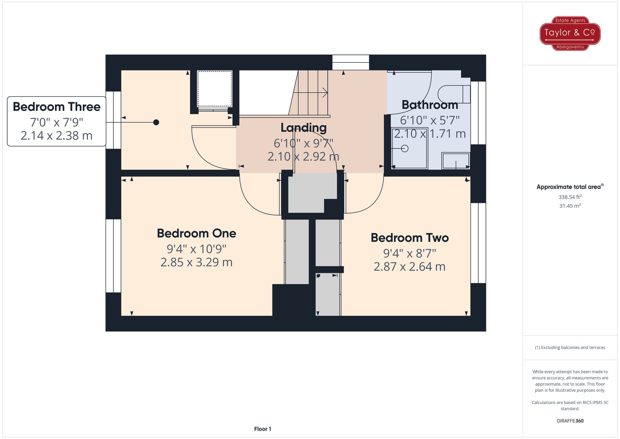 Floorplans For Croesonen Parc, Abergavenny, NP7