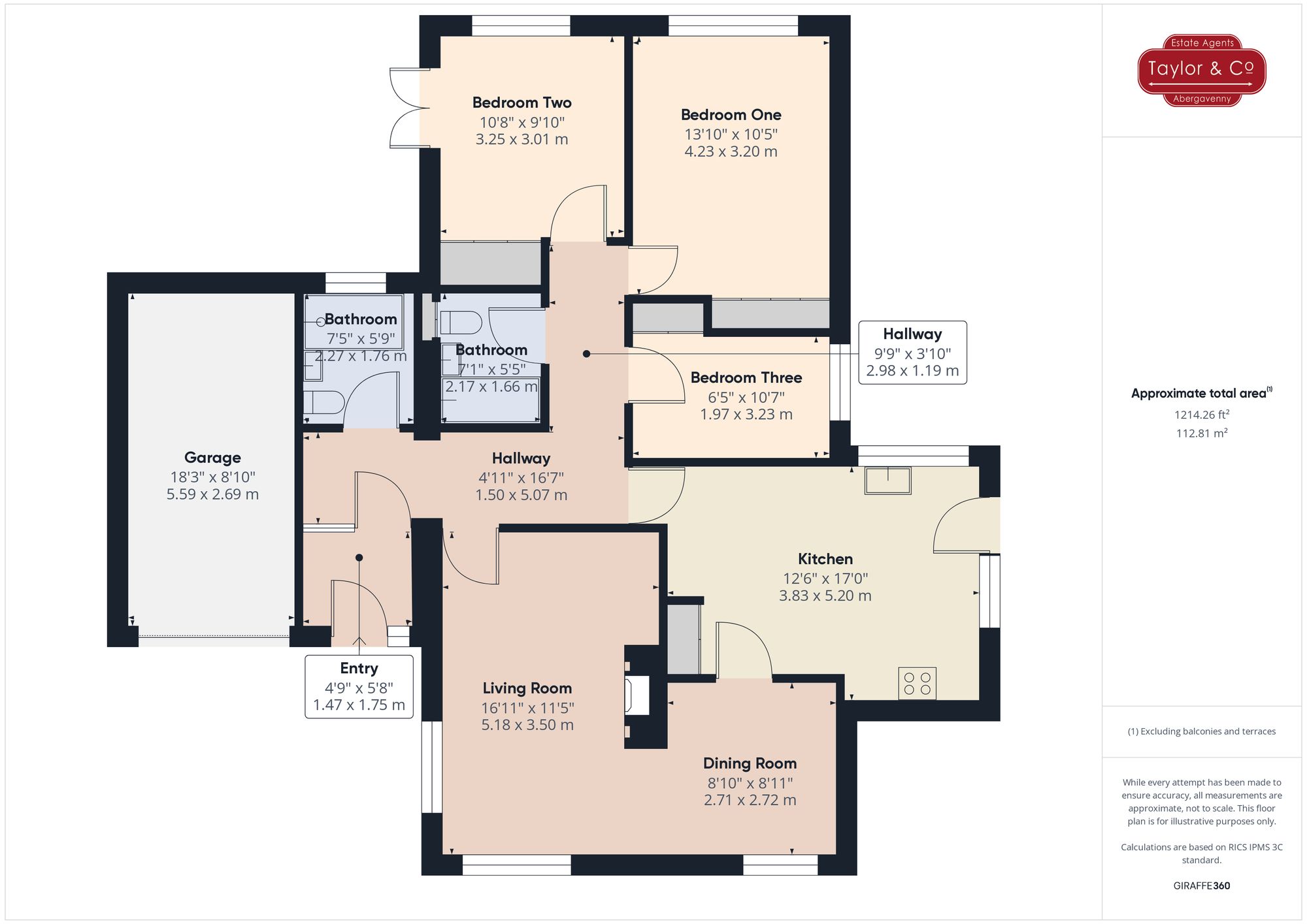 Floorplans For Pencommin, Llangynidr, NP8