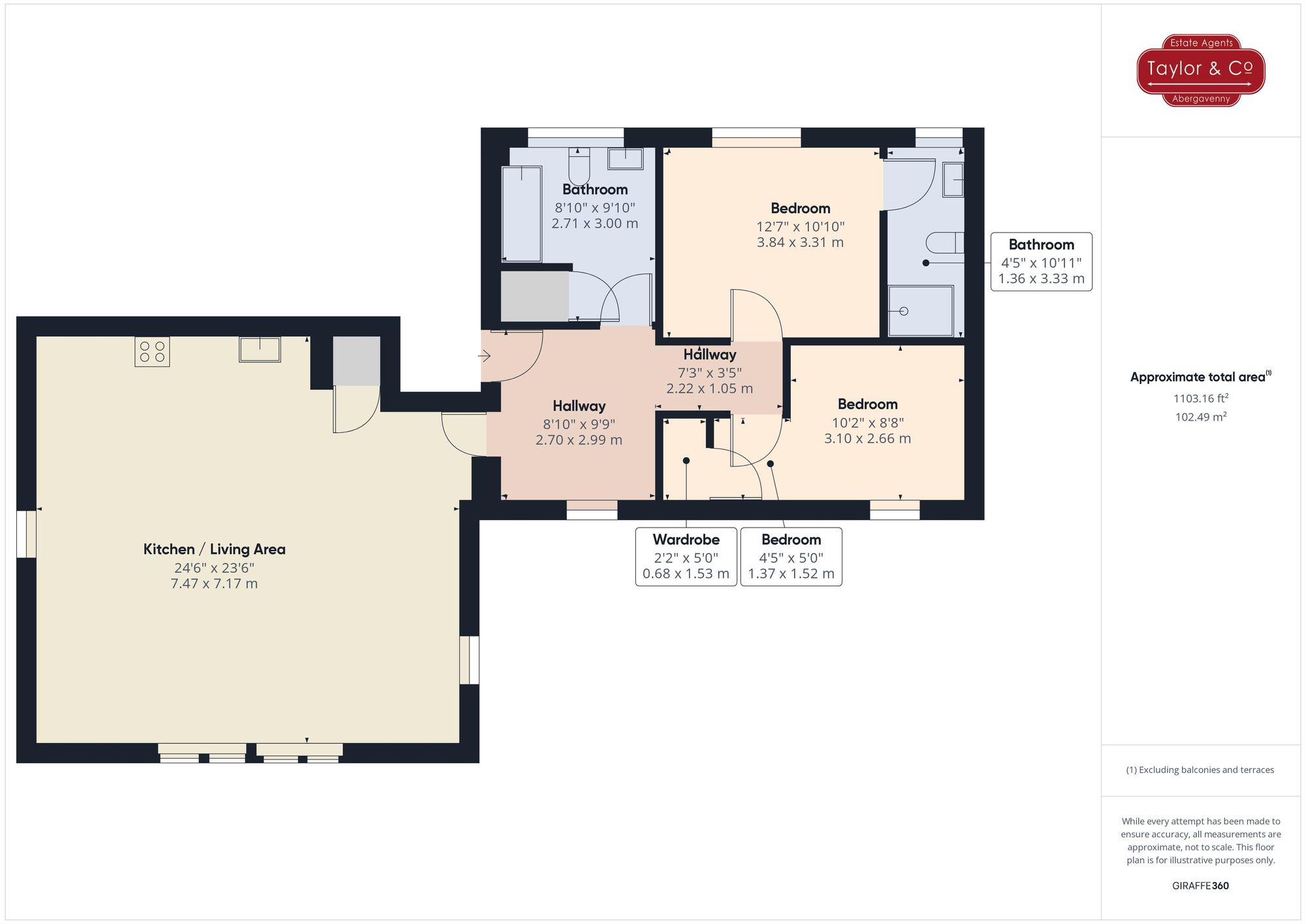 Floorplans For Sarno Square, Abergavenny, NP7