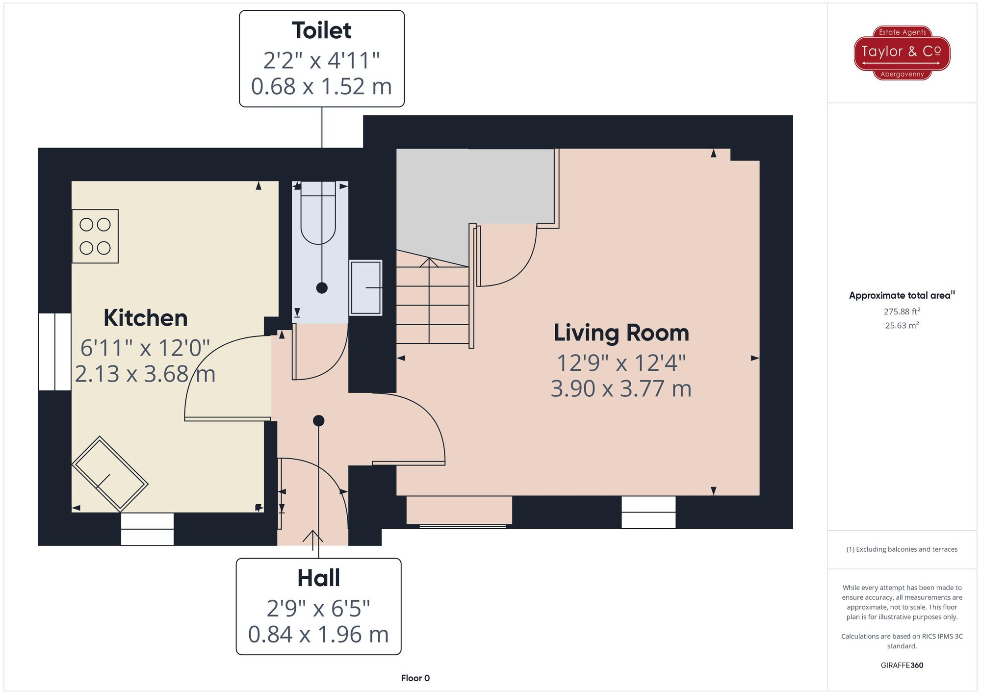 Floorplans For Lower Monk Street, Osborne Court Lower Monk Street, NP7