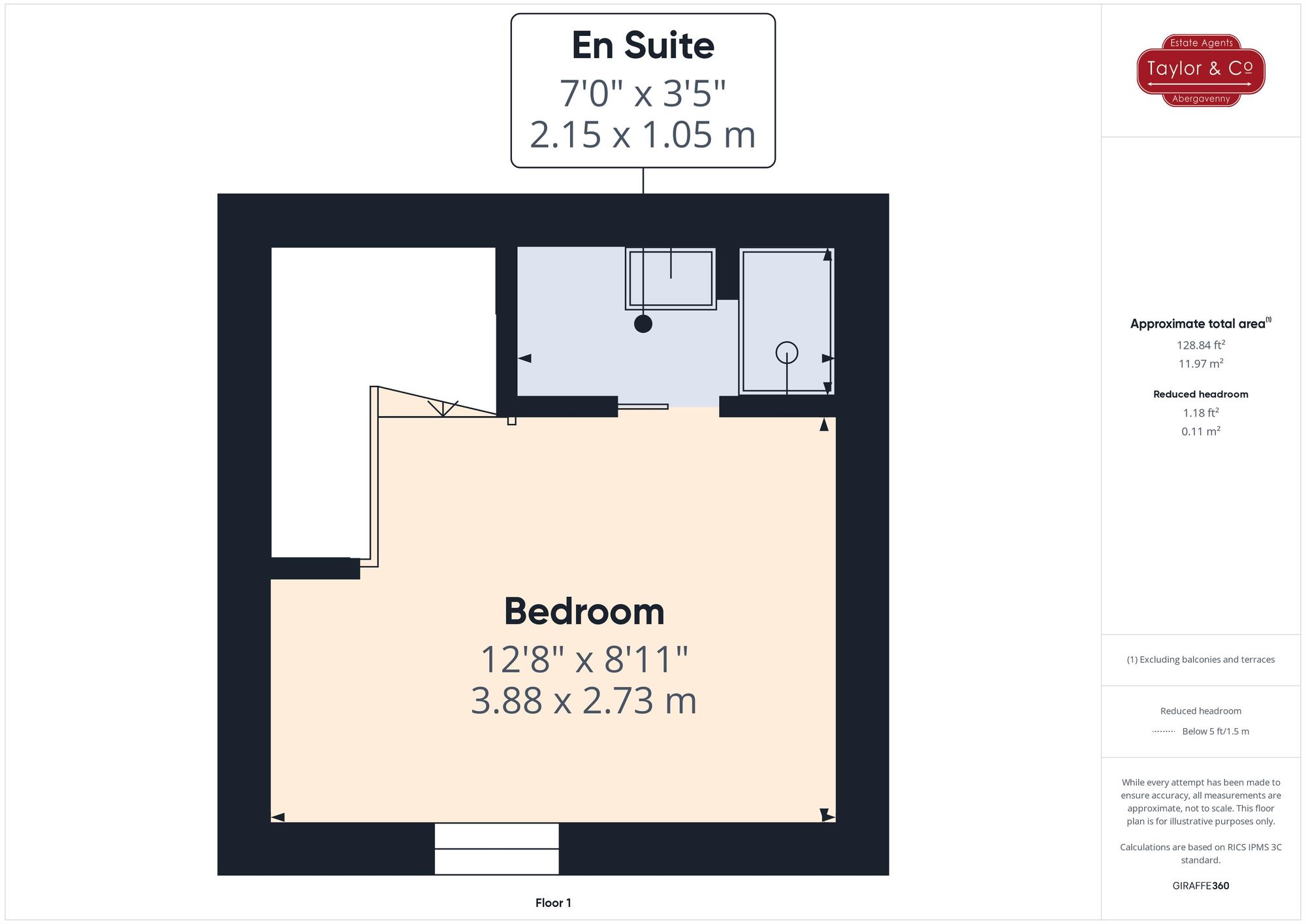 Floorplans For Lower Monk Street, Osborne Court Lower Monk Street, NP7