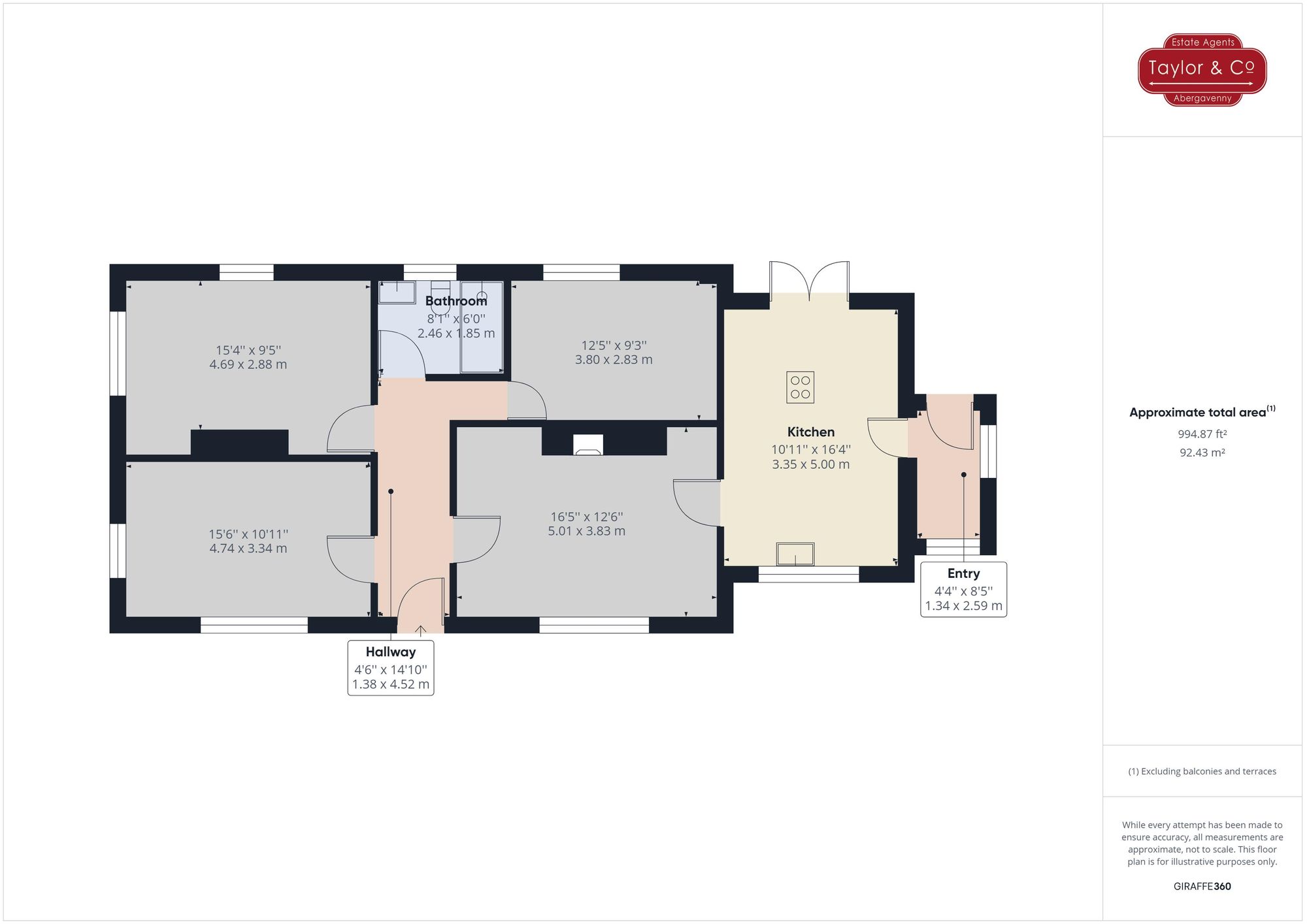 Floorplans For Llanellen, Abergavenny, NP7