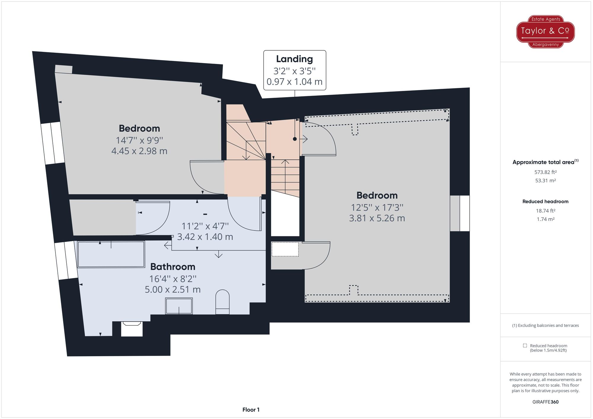 Floorplans For Nevill Street, Abergavenny, NP7