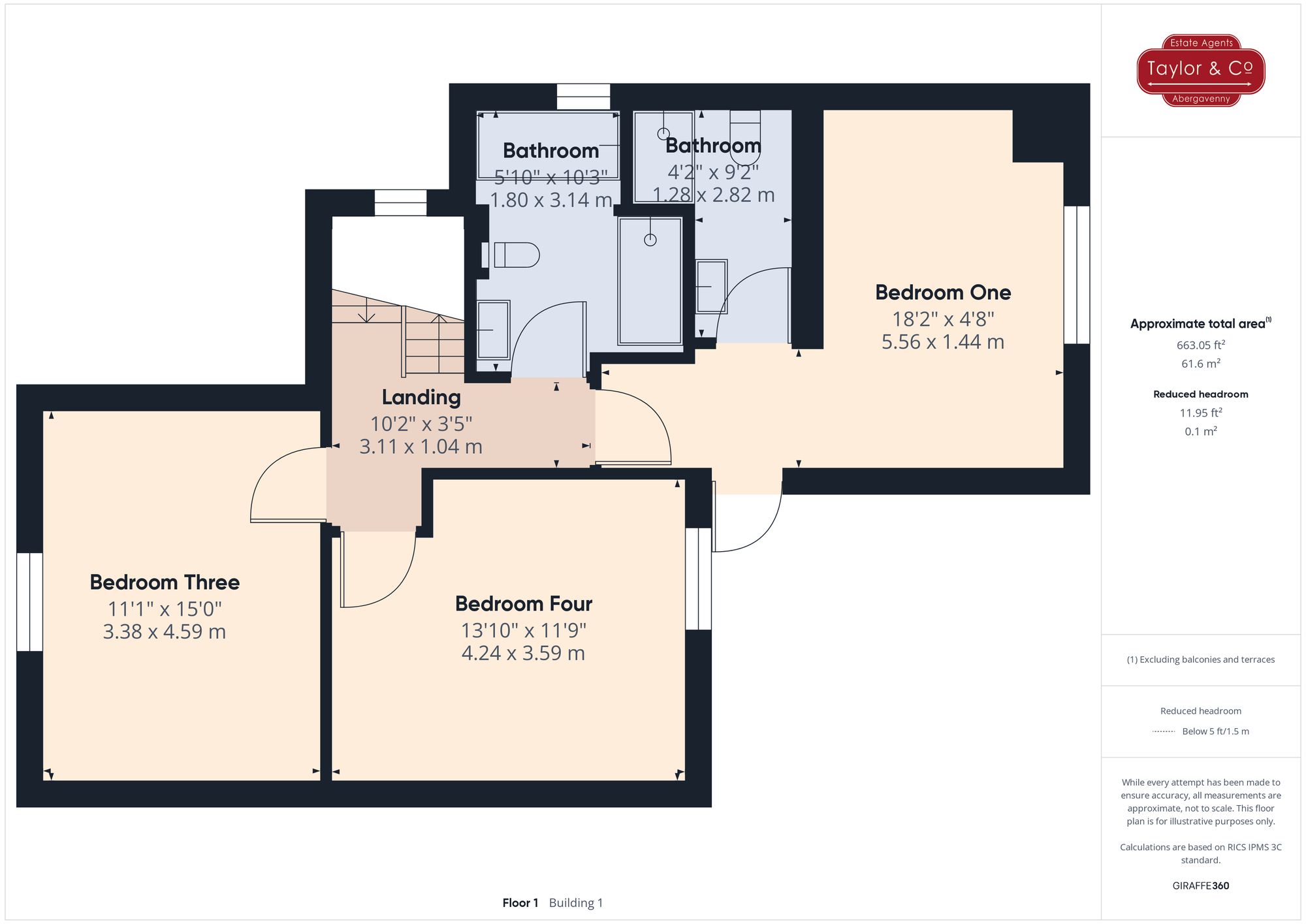 Floorplans For Cwrt Mihangel, Llanvihangel Crucorney, NP7