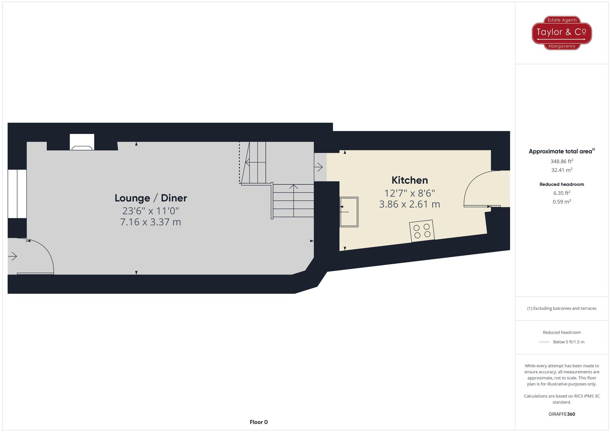 Floorplans For James Street, Blaenavon, NP4