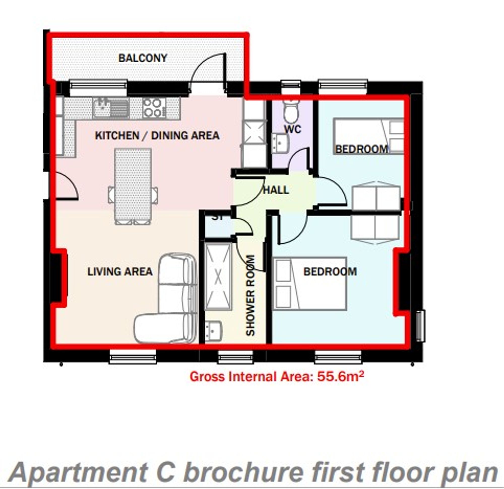 Floorplans For Park Crescent, Abergavenny, NP7