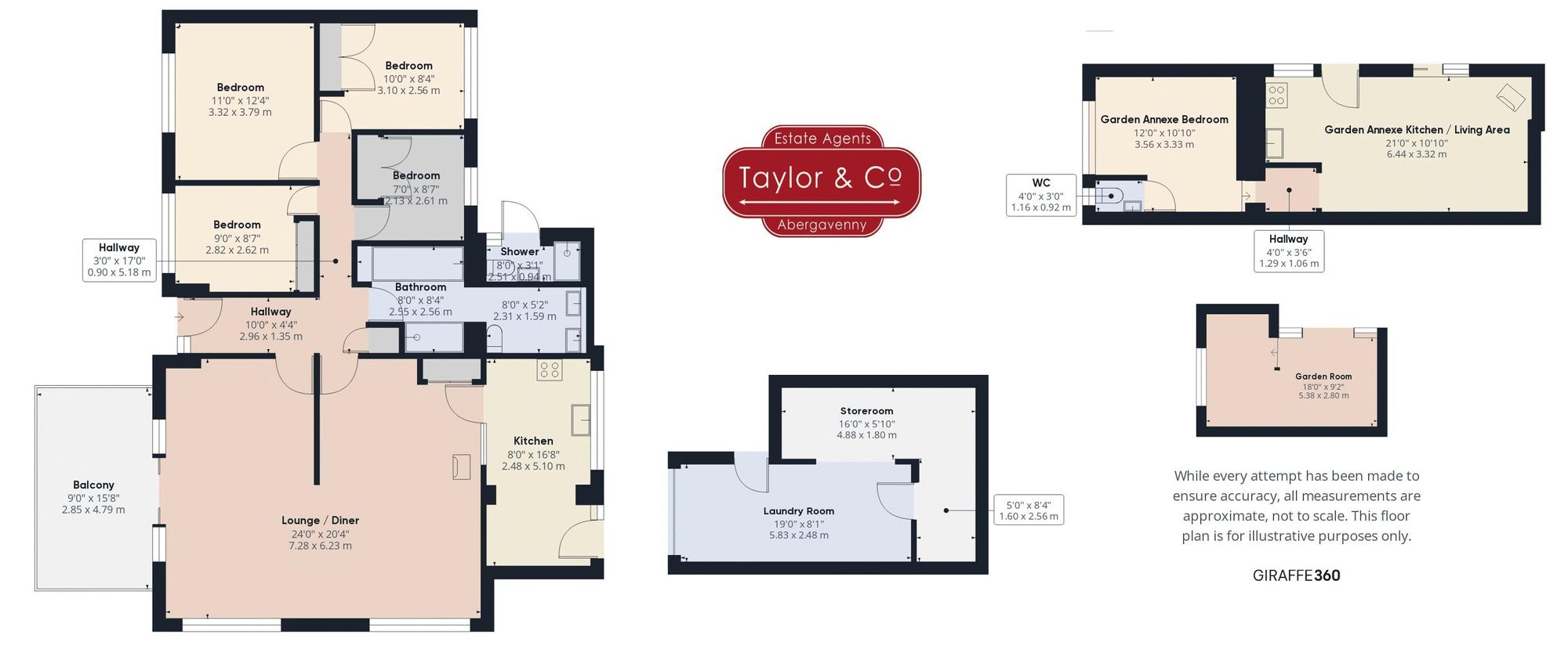 Floorplans For Darren View, Crickhowell, NP8