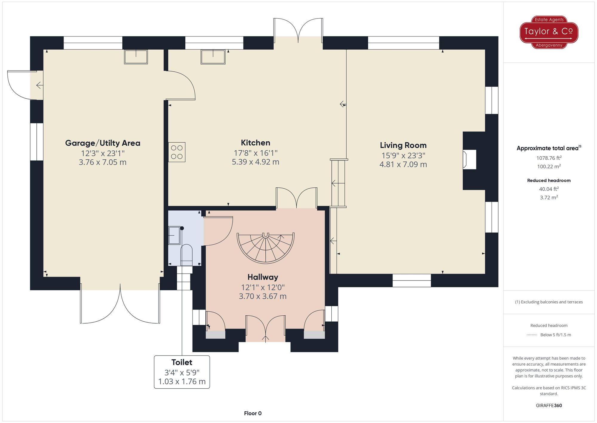 Floorplans For Bwlch, Brecon, LD3