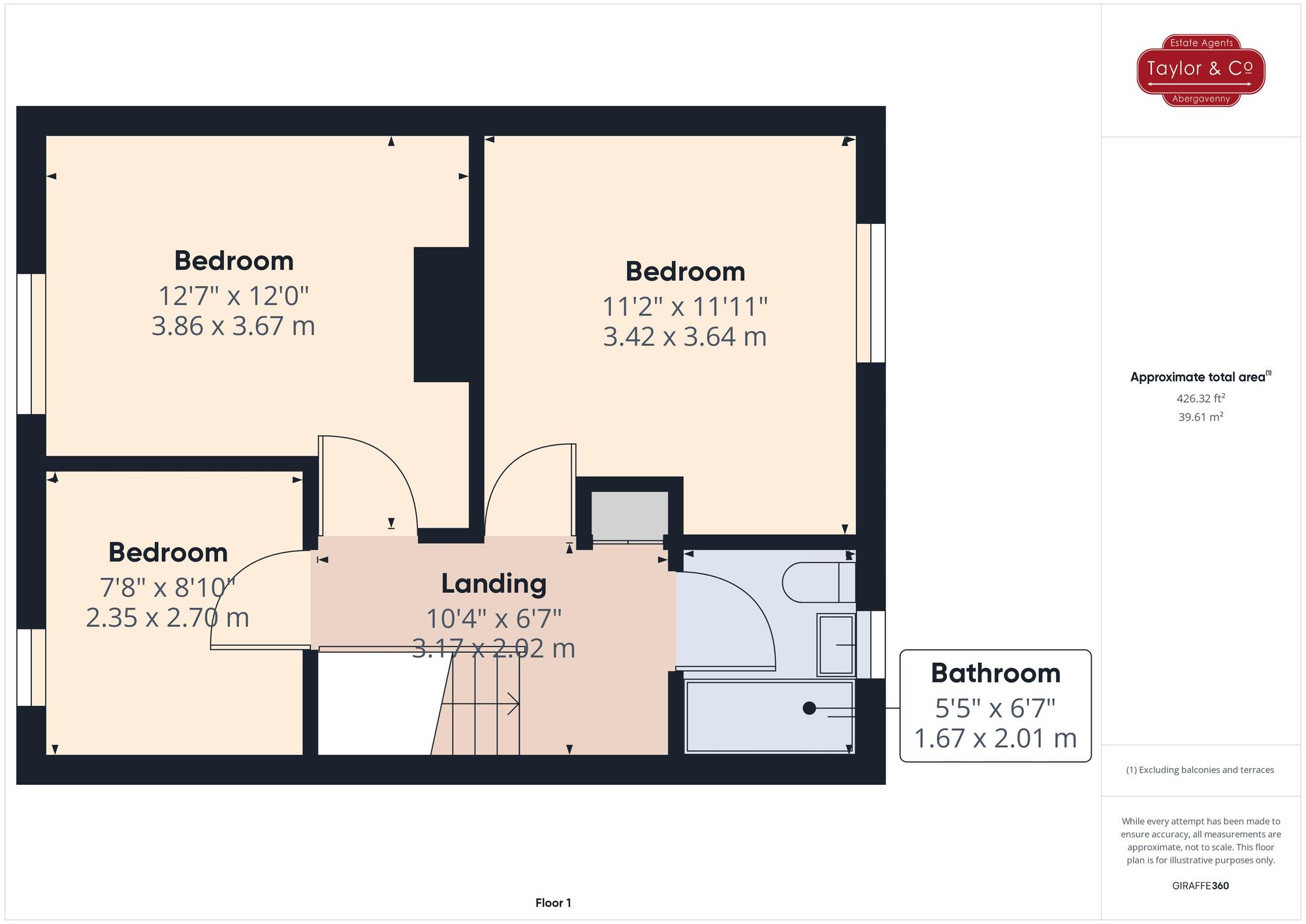 Floorplans For Meadway, Abergavenny, NP7