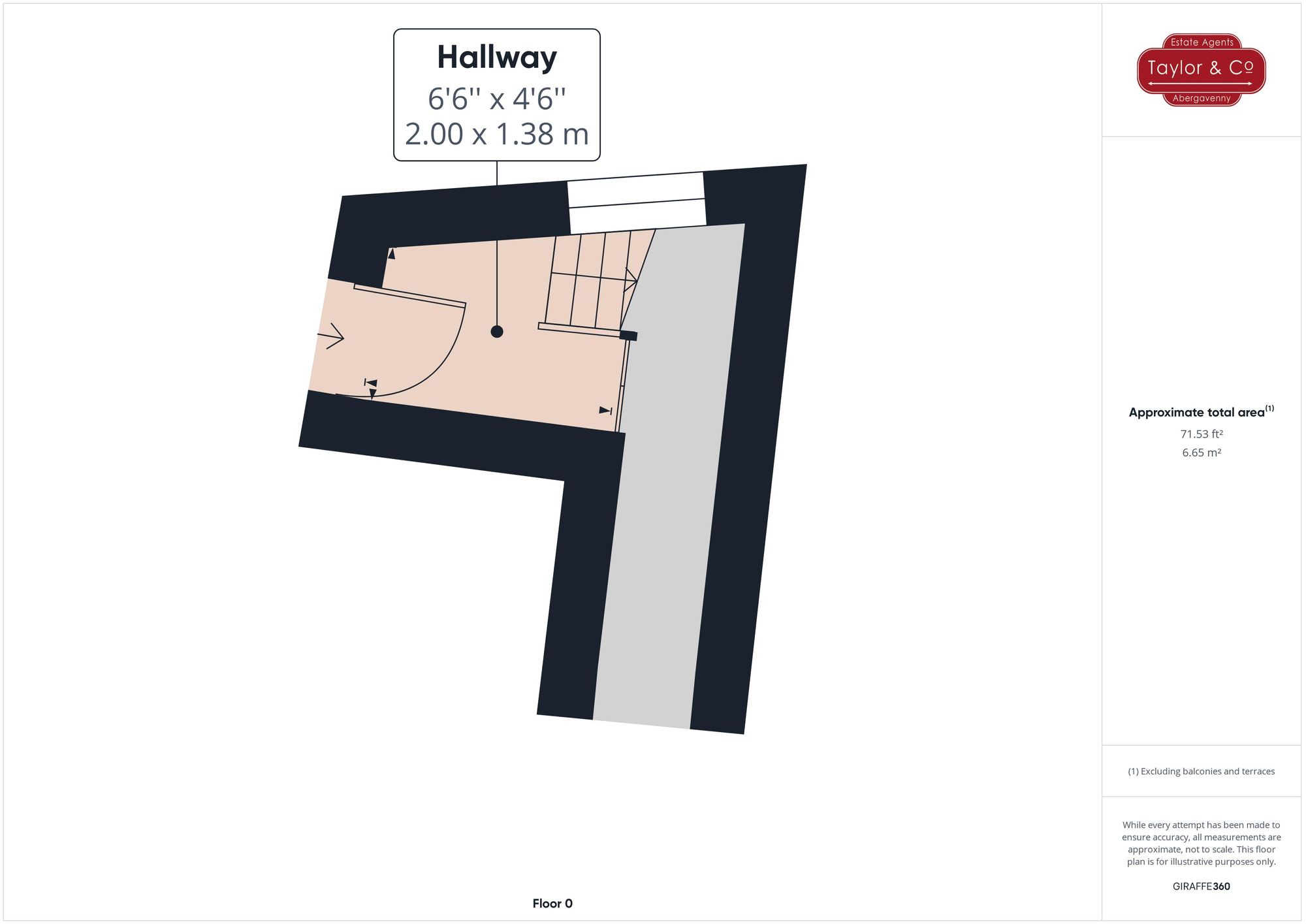 Floorplans For Nevill Street, Abergavenny, NP7