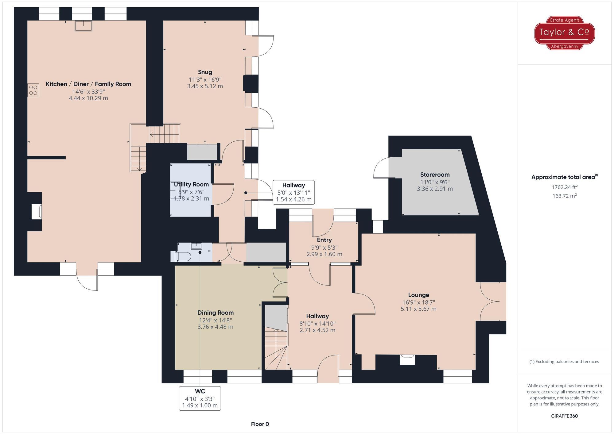 Floorplans For Bwlch, Brecon, LD3