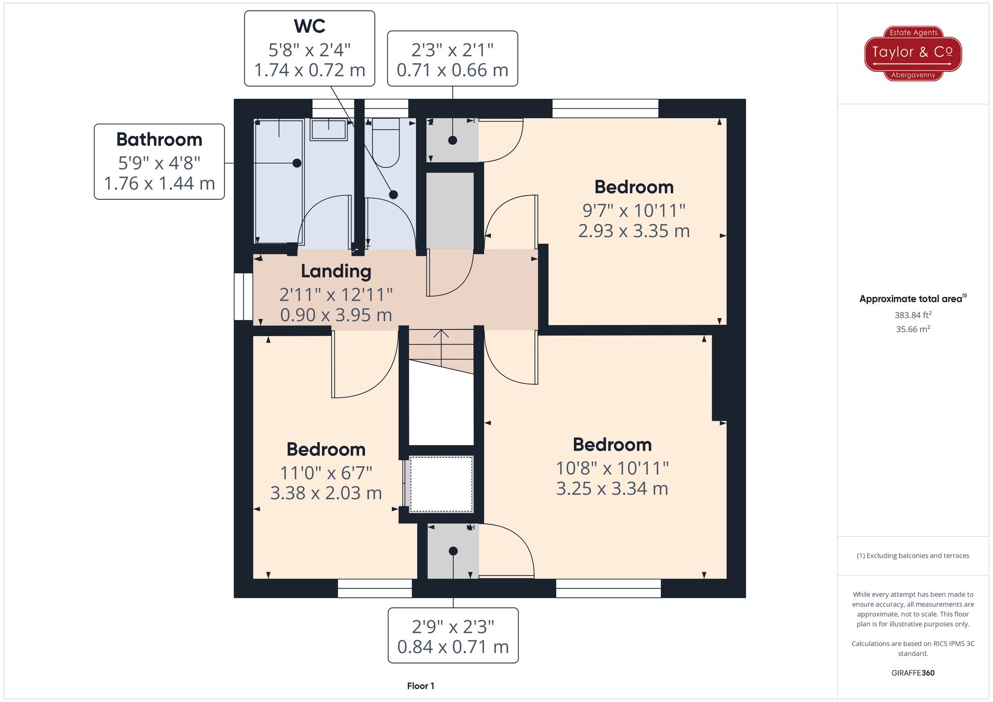 Floorplans For Brynglas, Gilwern, NP7