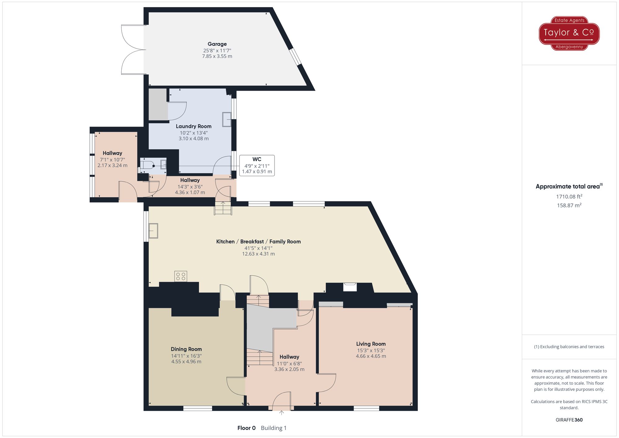 Floorplans For Merthyr Road, Govilon, NP7