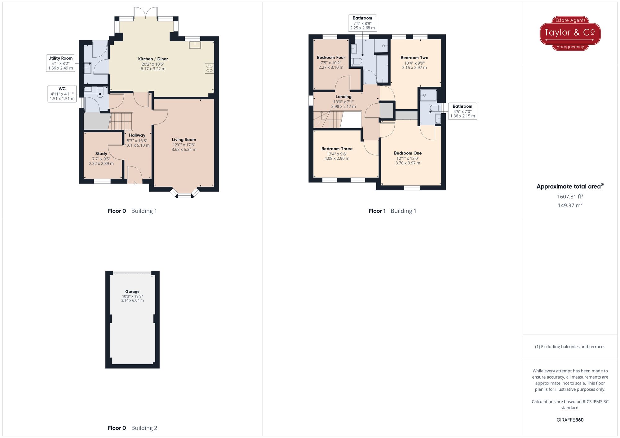 Floorplans For Merthyr Road, Llanfoist, NP7