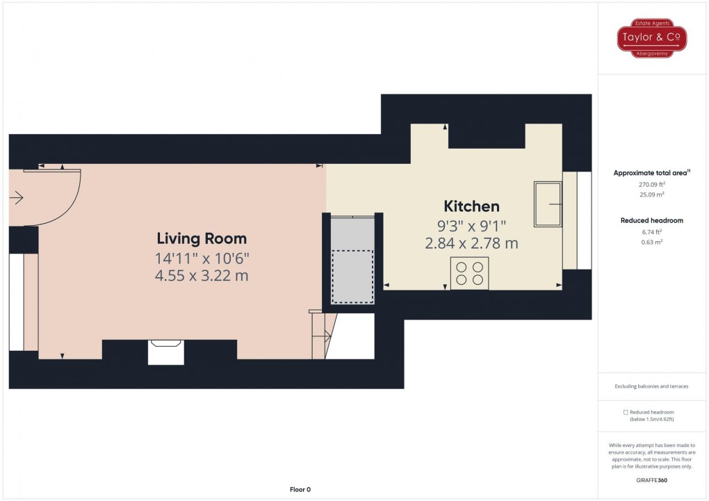 Floorplan for Llangattock, Crickhowell, NP8