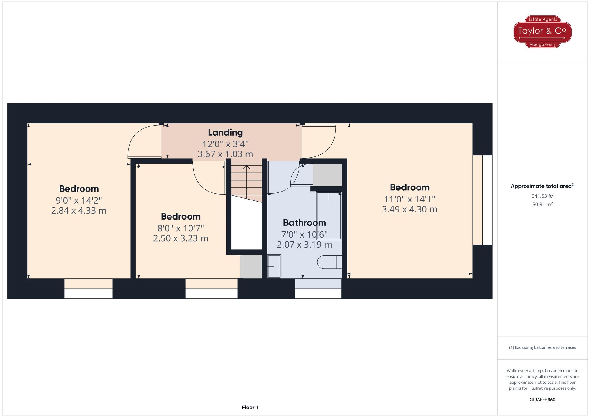 Floorplans For Dyffryn Crawnon, Llangynidr, NP8