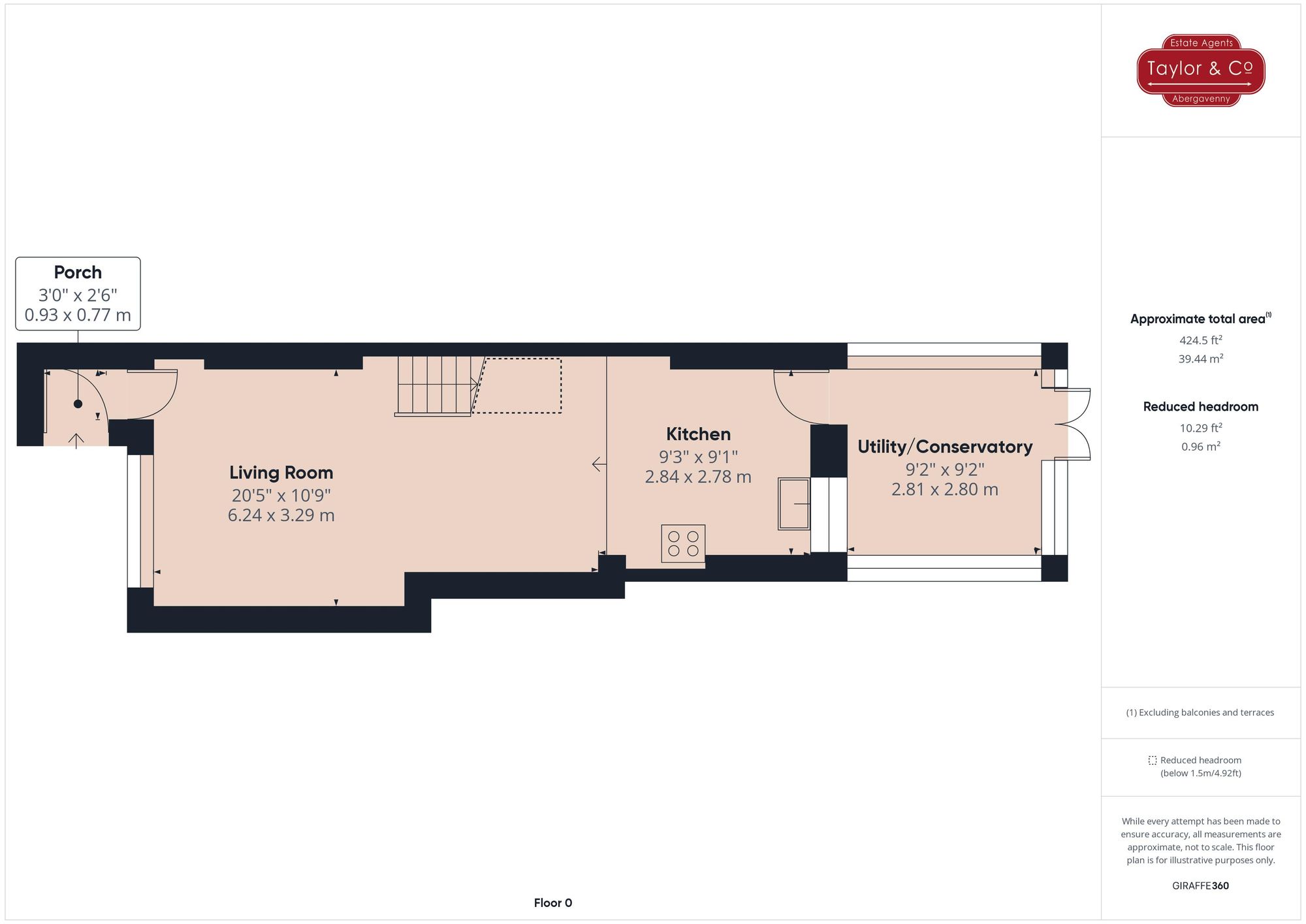 Floorplans For Blorenge Terrace, Llanfoist, NP7