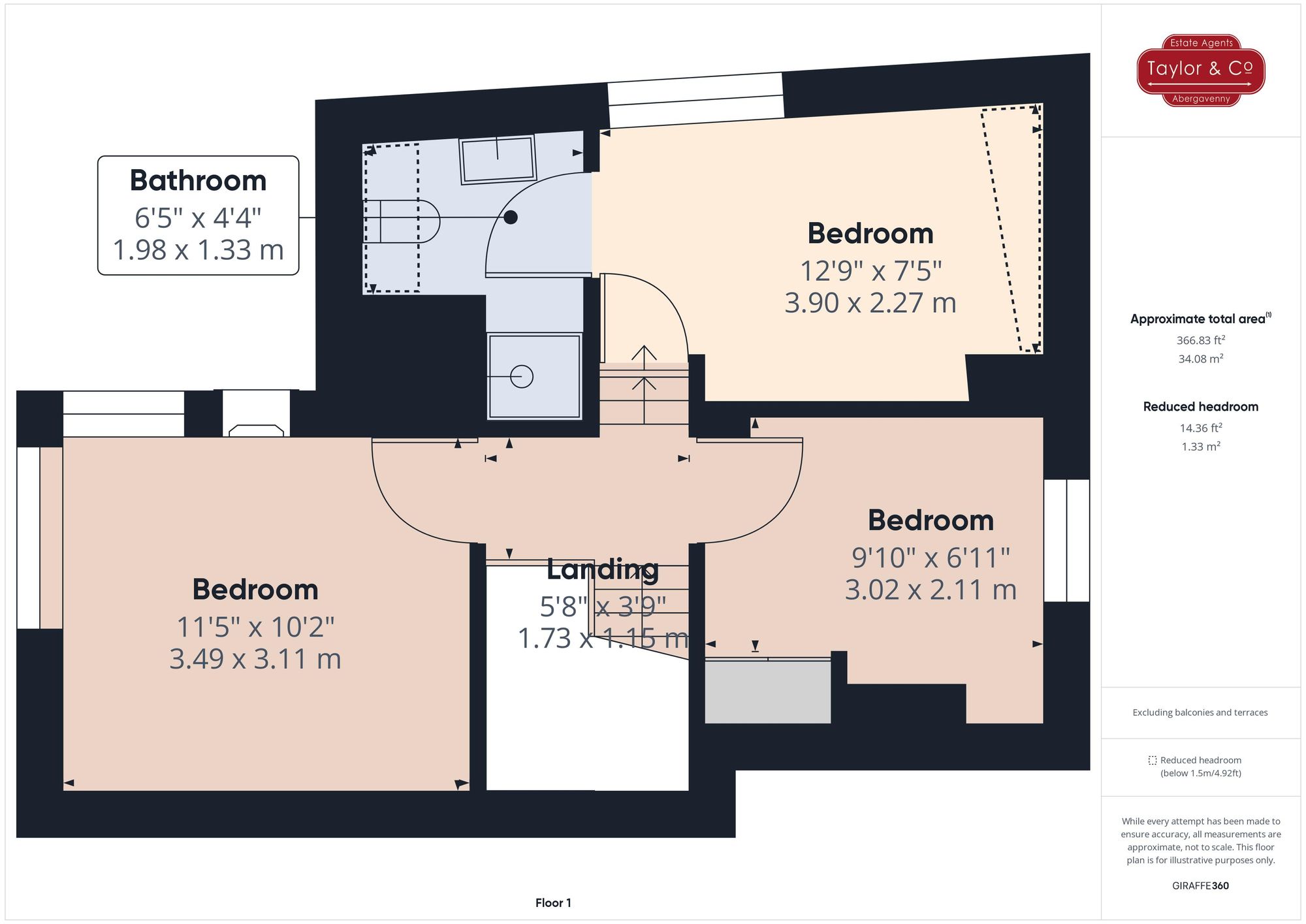 Floorplans For Llangattock, Crickhowell, NP8