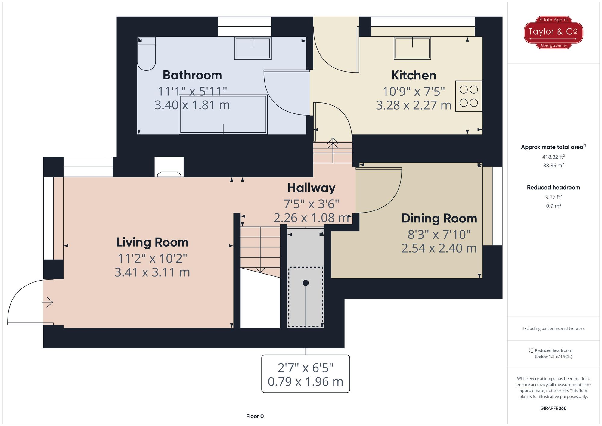 Floorplans For Llangattock, Crickhowell, NP8