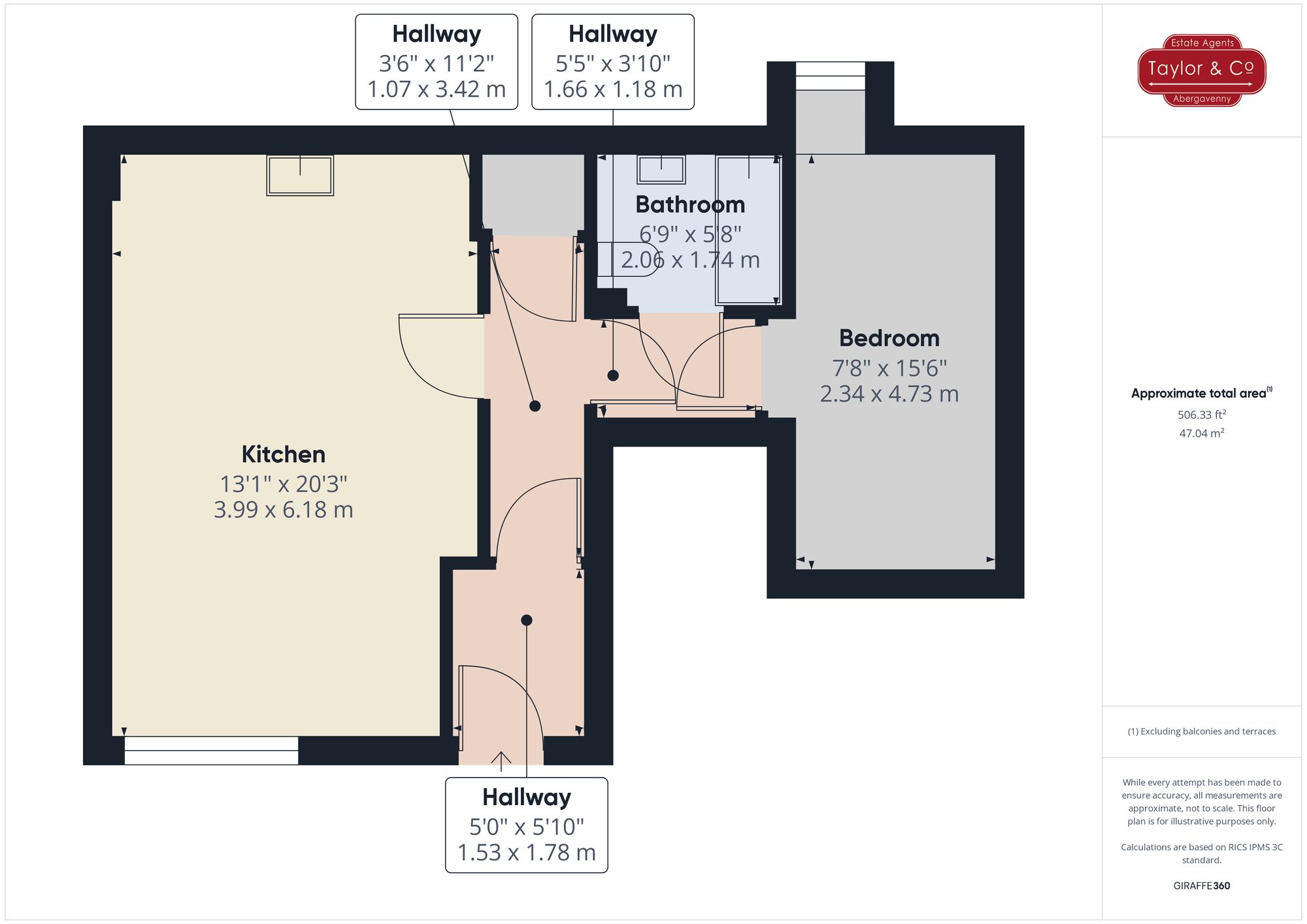 Floorplans For Baker Street, Abergavenny, NP7