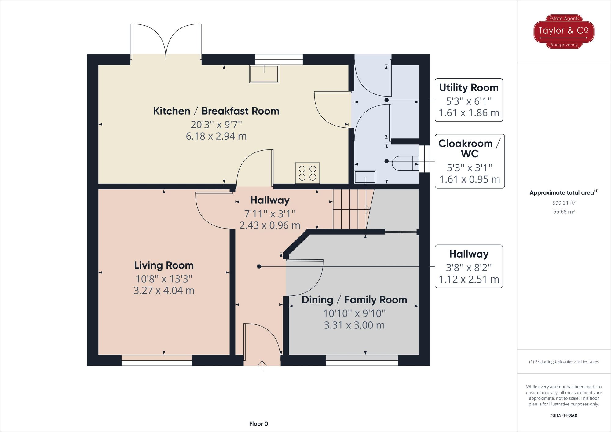 Floorplans For Maindiff Drive, Llantilio Pertholey, NP7