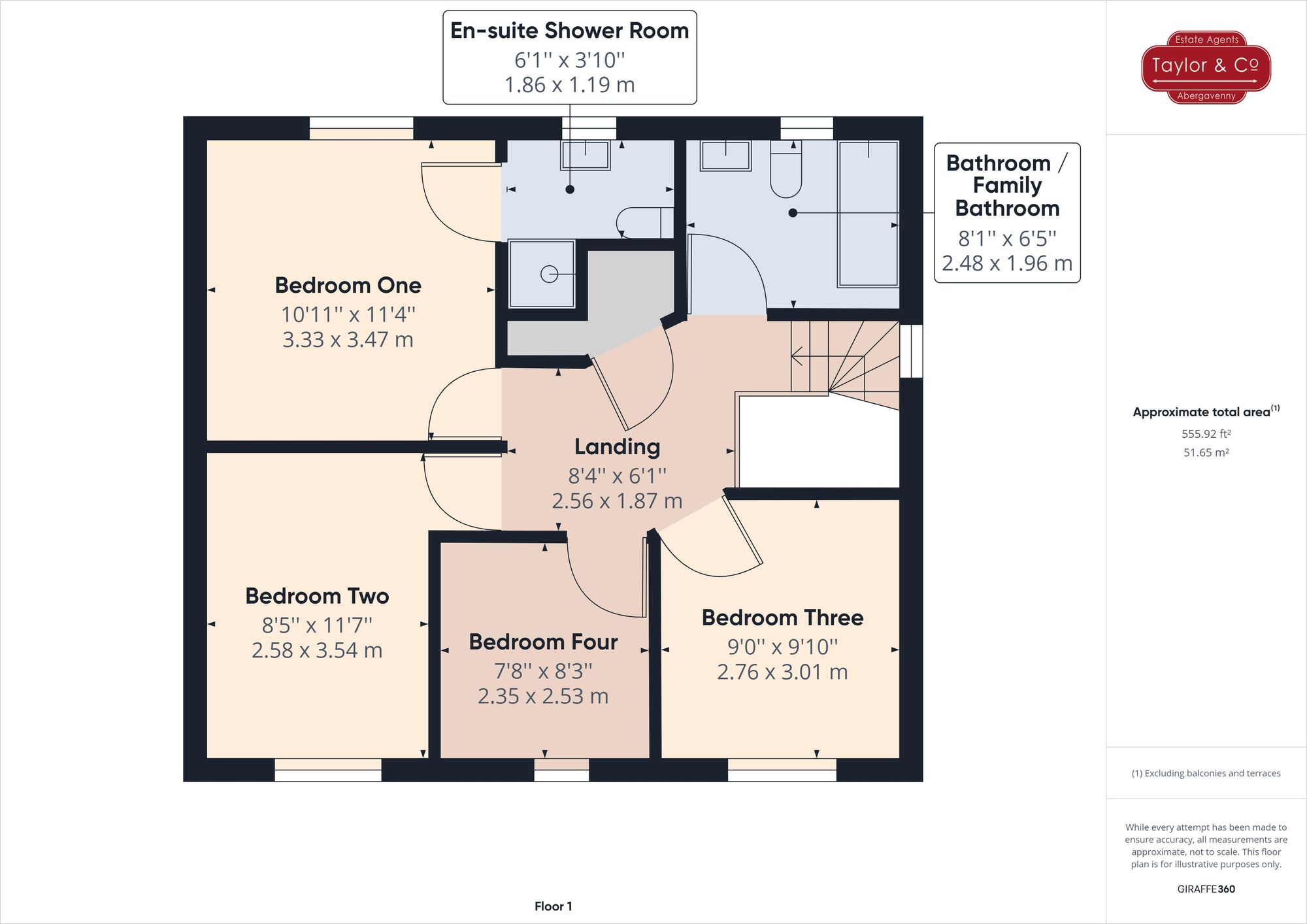 Floorplans For Maindiff Drive, Llantilio Pertholey, NP7