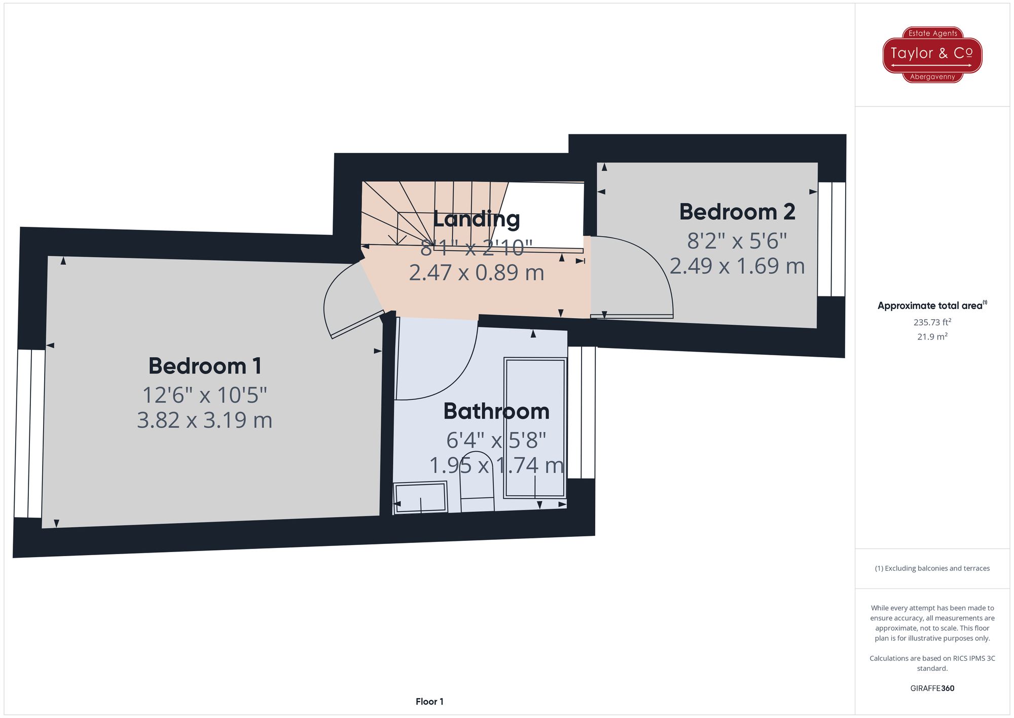 Floorplans For Blorenge Terrace, Llanfoist, NP7