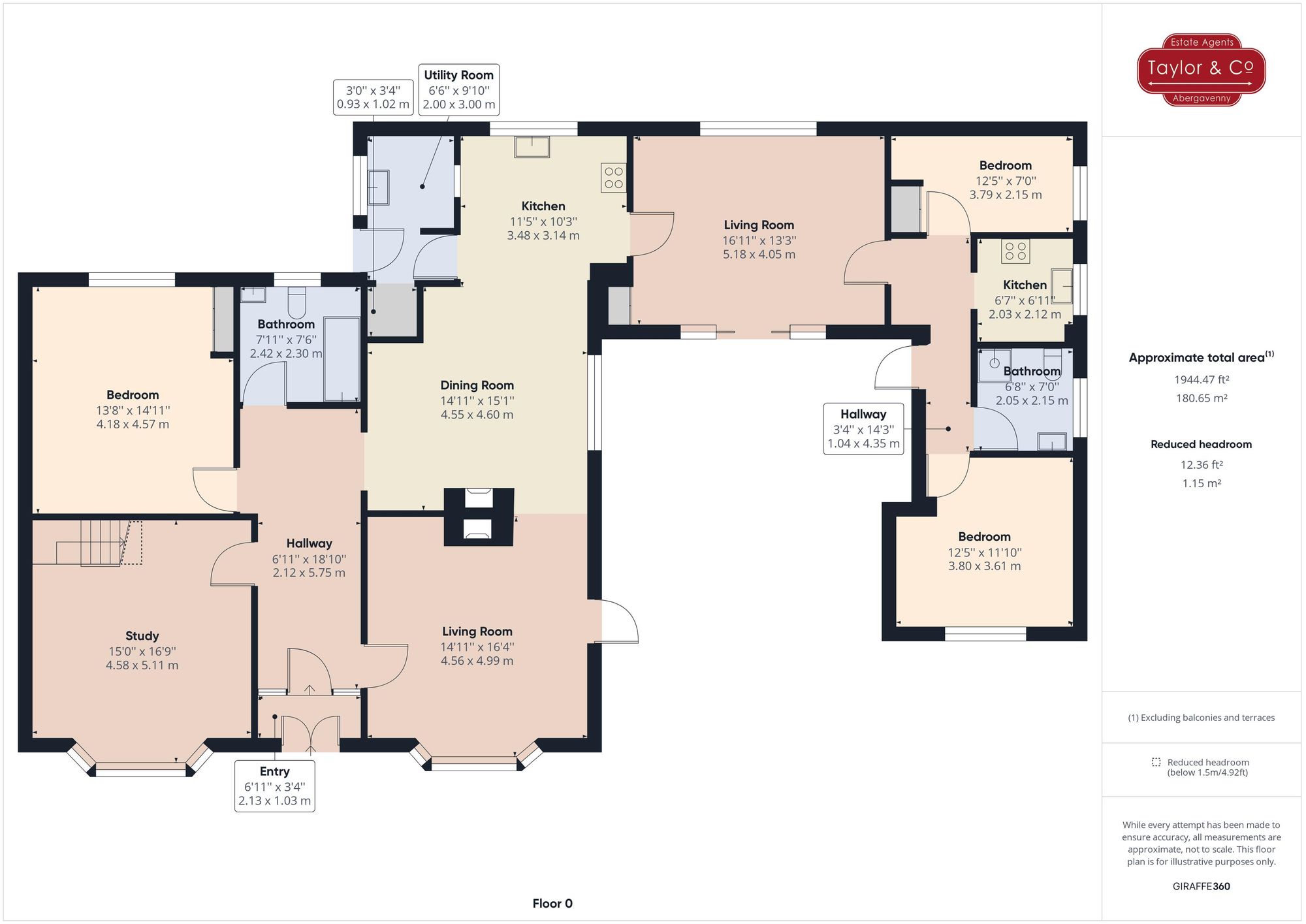 Floorplans For Llangenny Lane, Crickhowell, NP8