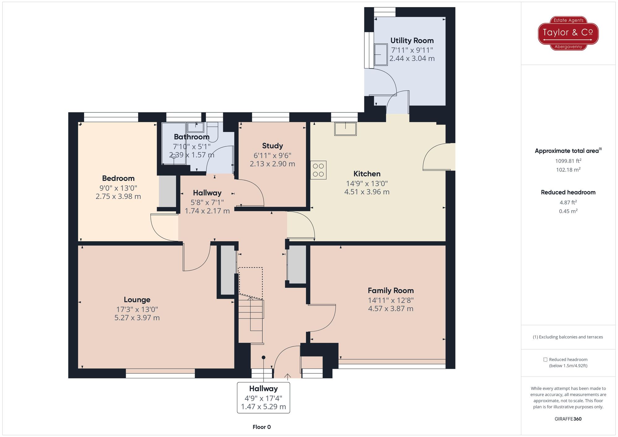 Floorplans For Park Drive, Llangattock, NP8