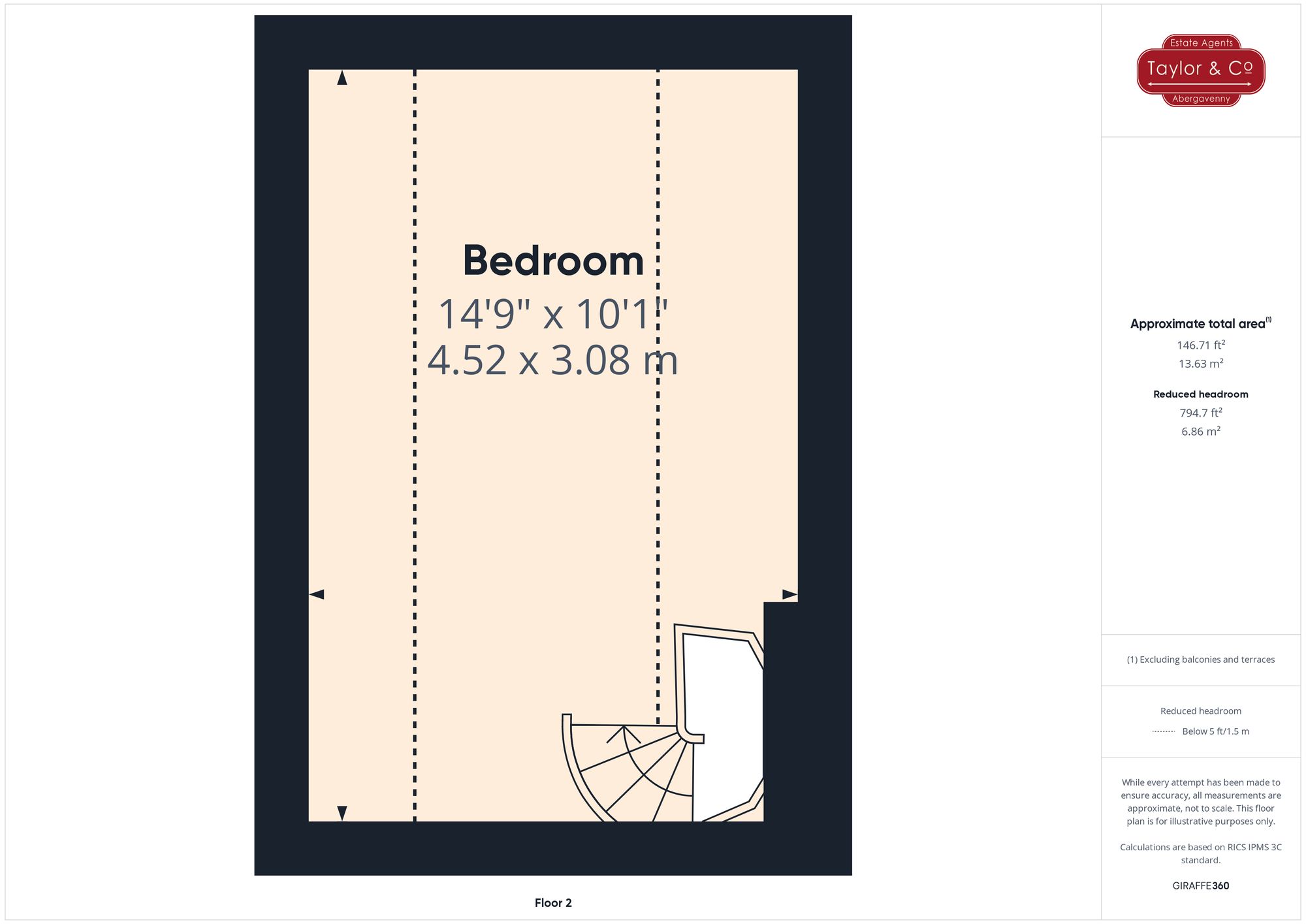 Floorplans For Princes Street, Abergavenny, NP7