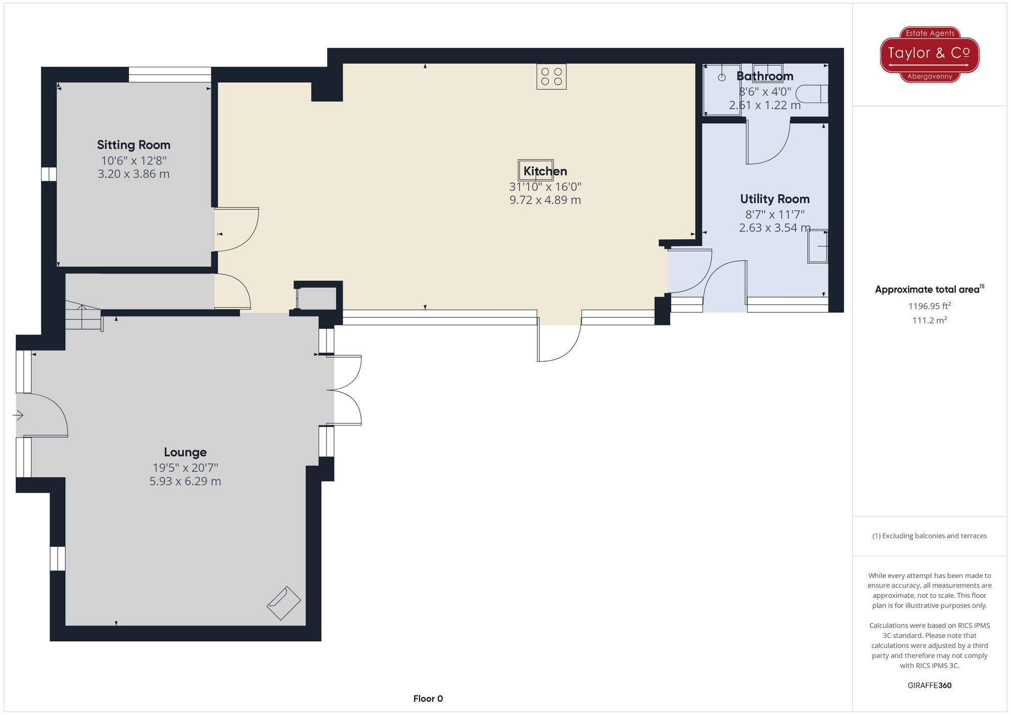 Floorplans For Llanddewi Rhydderch, Abergavenny, NP7