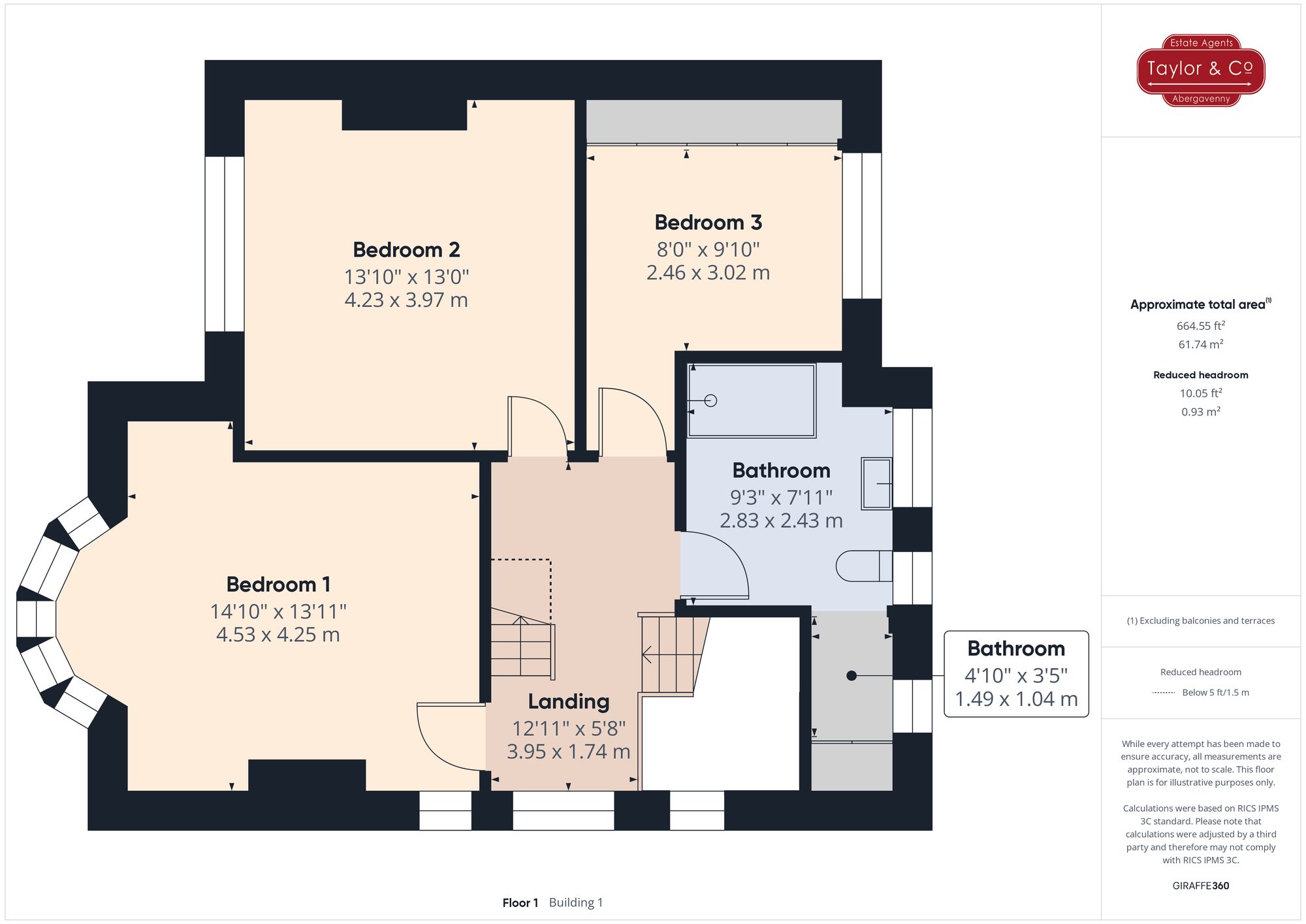 Floorplans For Park Avenue, Abergavenny, NP7