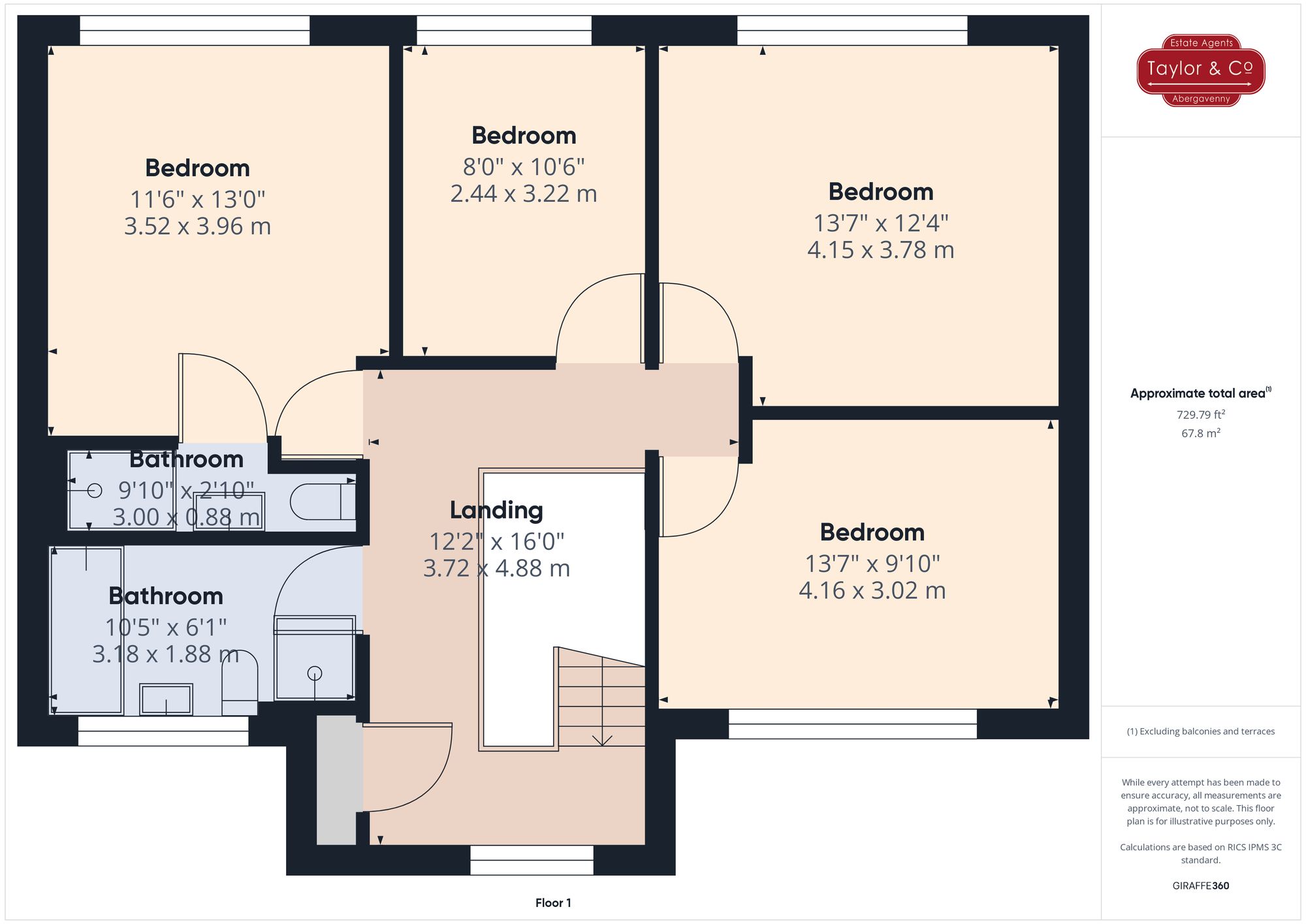 Floorplans For Forge Road, Llangynidr, NP8