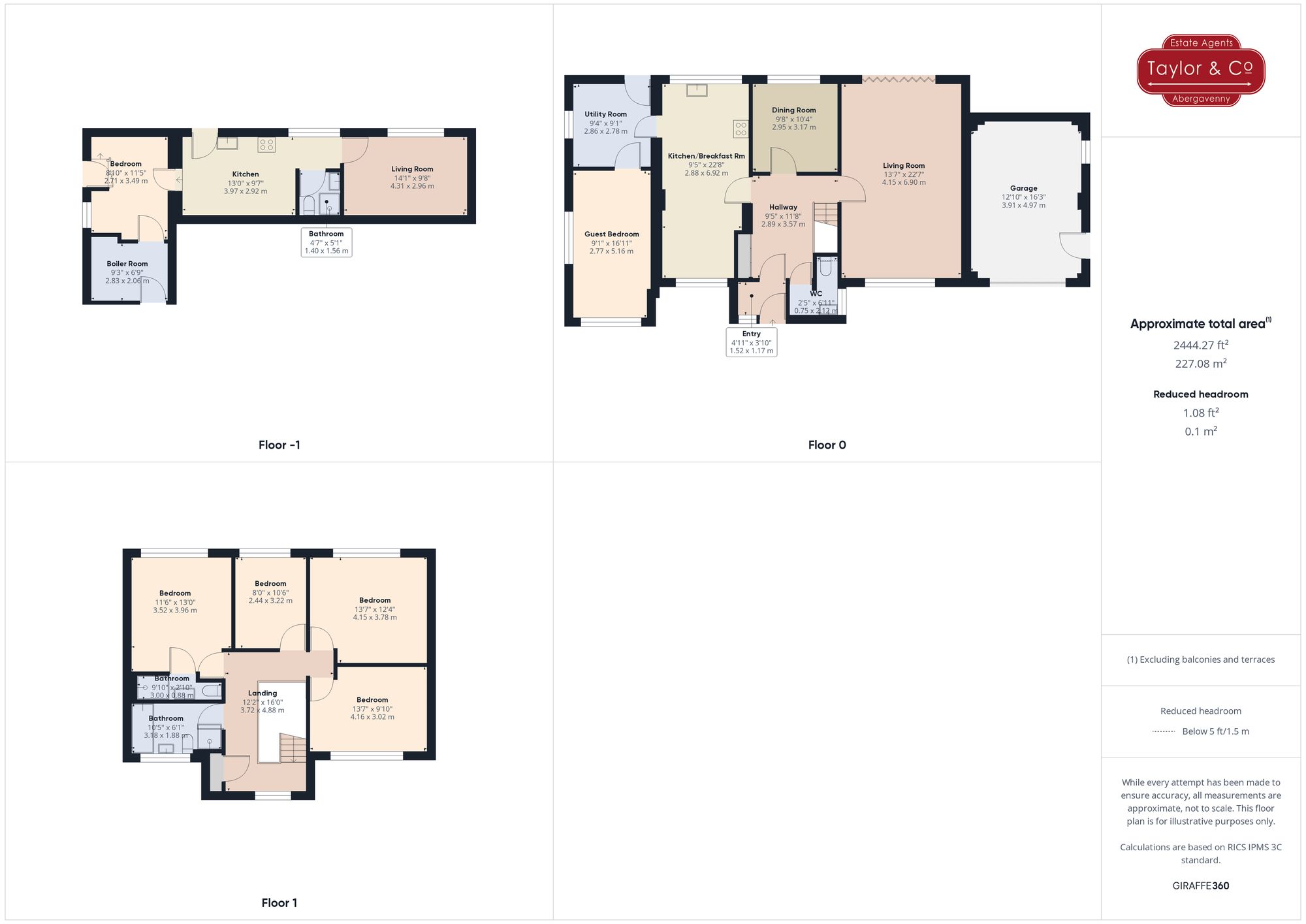 Floorplans For Forge Road, Llangynidr, NP8